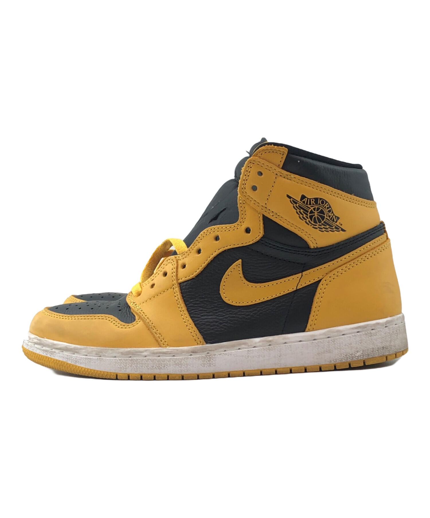 中古・古着通販】NIKE (ナイキ) AIR JORDAN 1 RETRO HIGH OG イエロー 