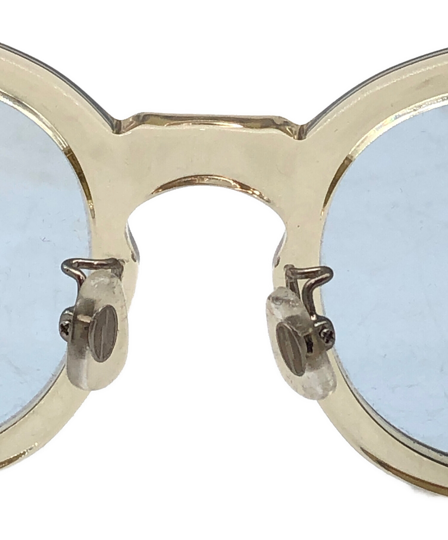 中古・古着通販】N.S.H (エヌエスエイチ) サングラス イエロー×ミント