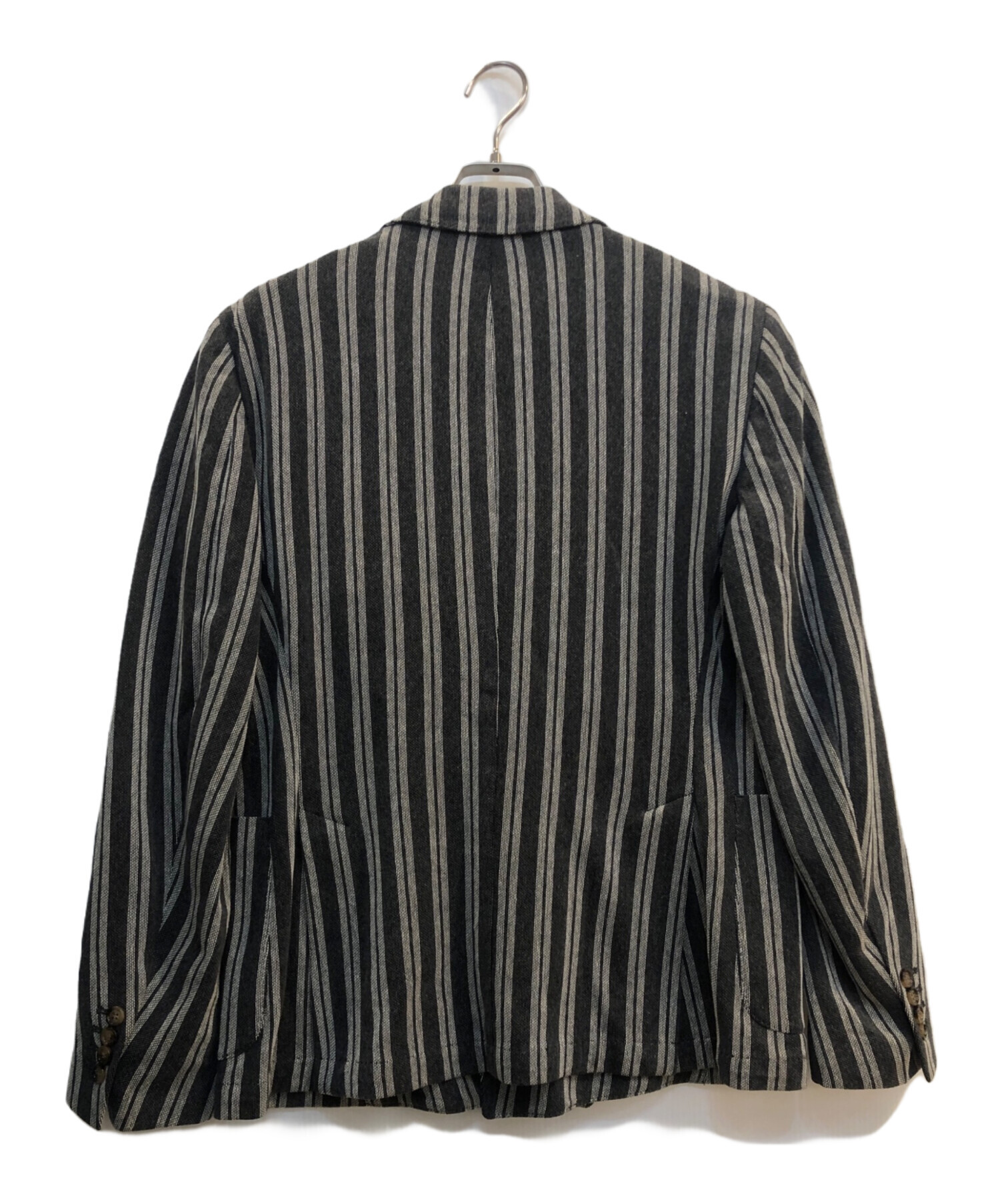 中古・古着通販】eleventy (イレブンティ) ダブルジャケット グレー 