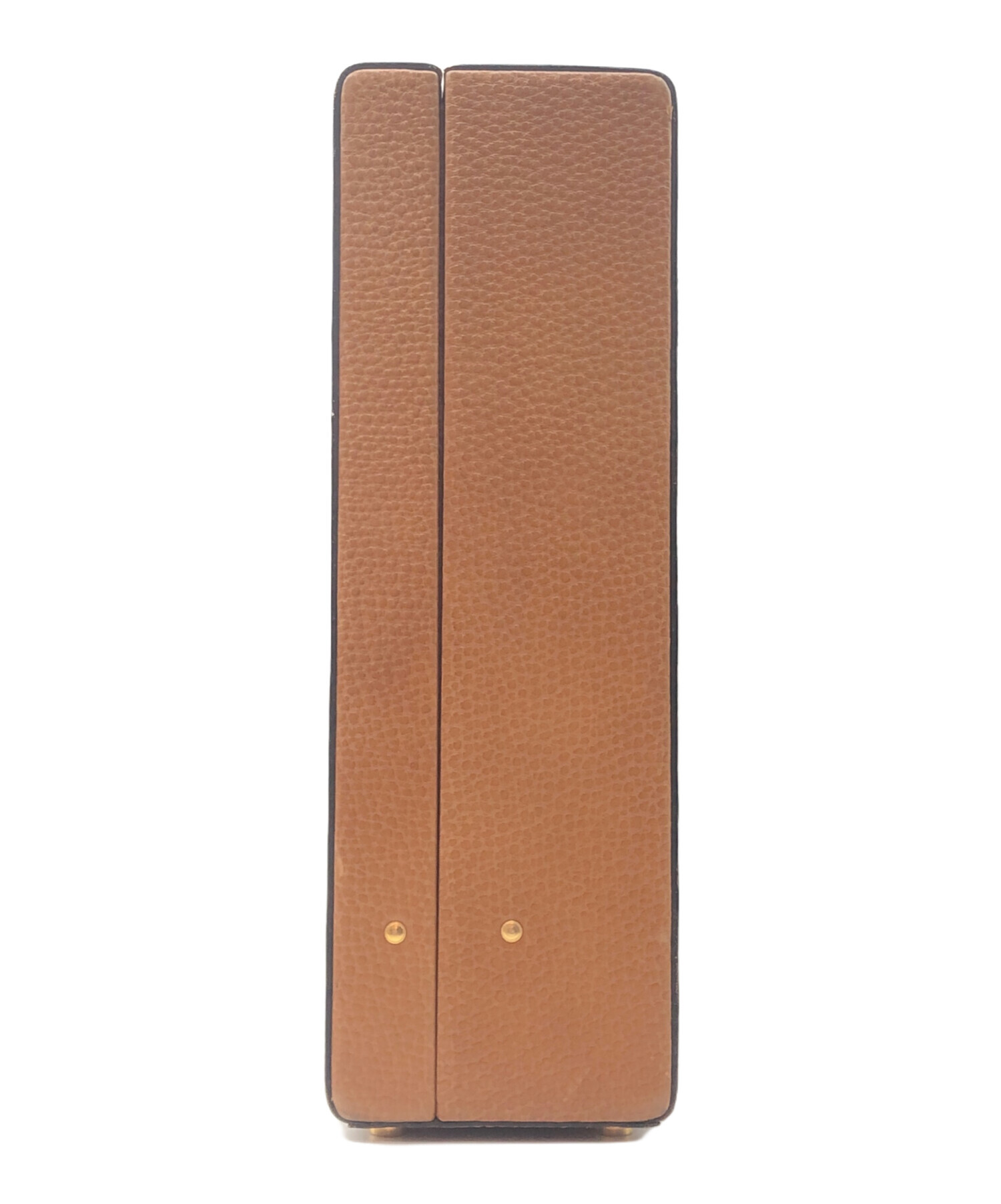 中古・古着通販】LOEWE (ロエベ) レザーアタッシュケース ブラウン 
