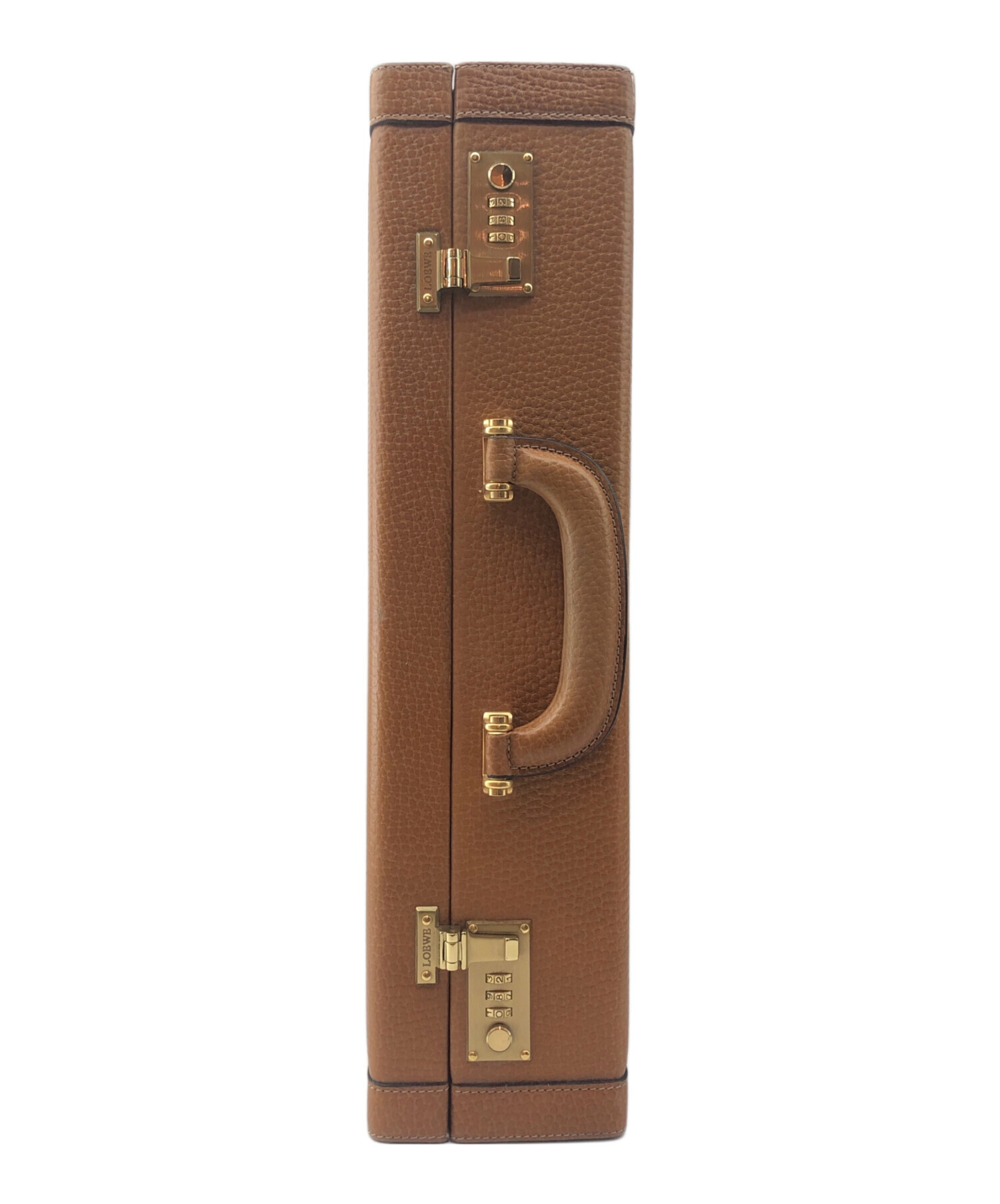LOEWE アタッシュケース ブラウン レザー 【公式通販】