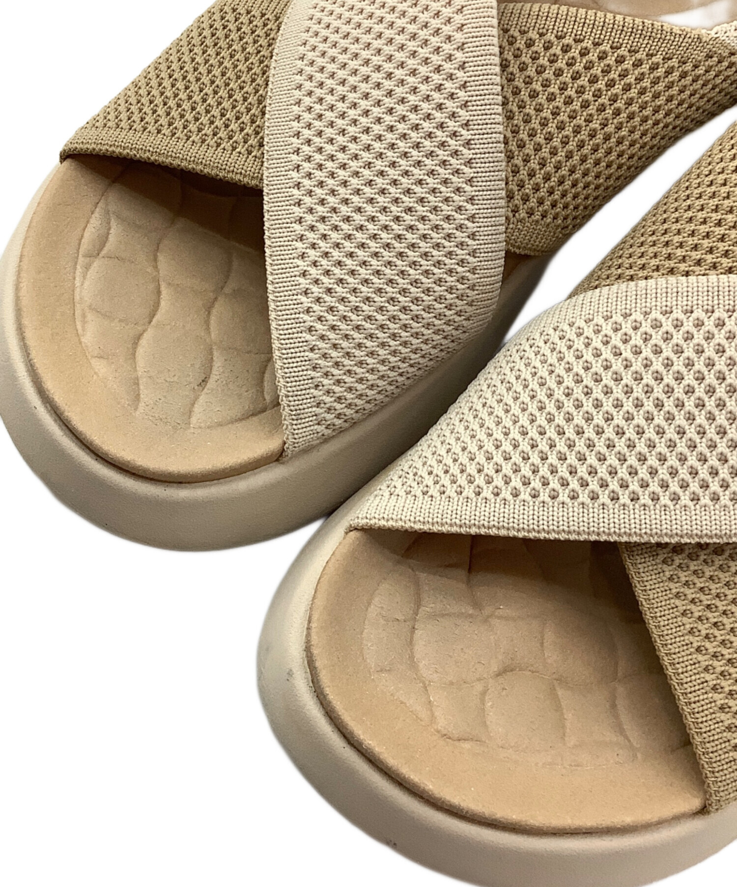 中古・古着通販】VIVAIA (ビバイア) サンダル ベージュ サイズ:37