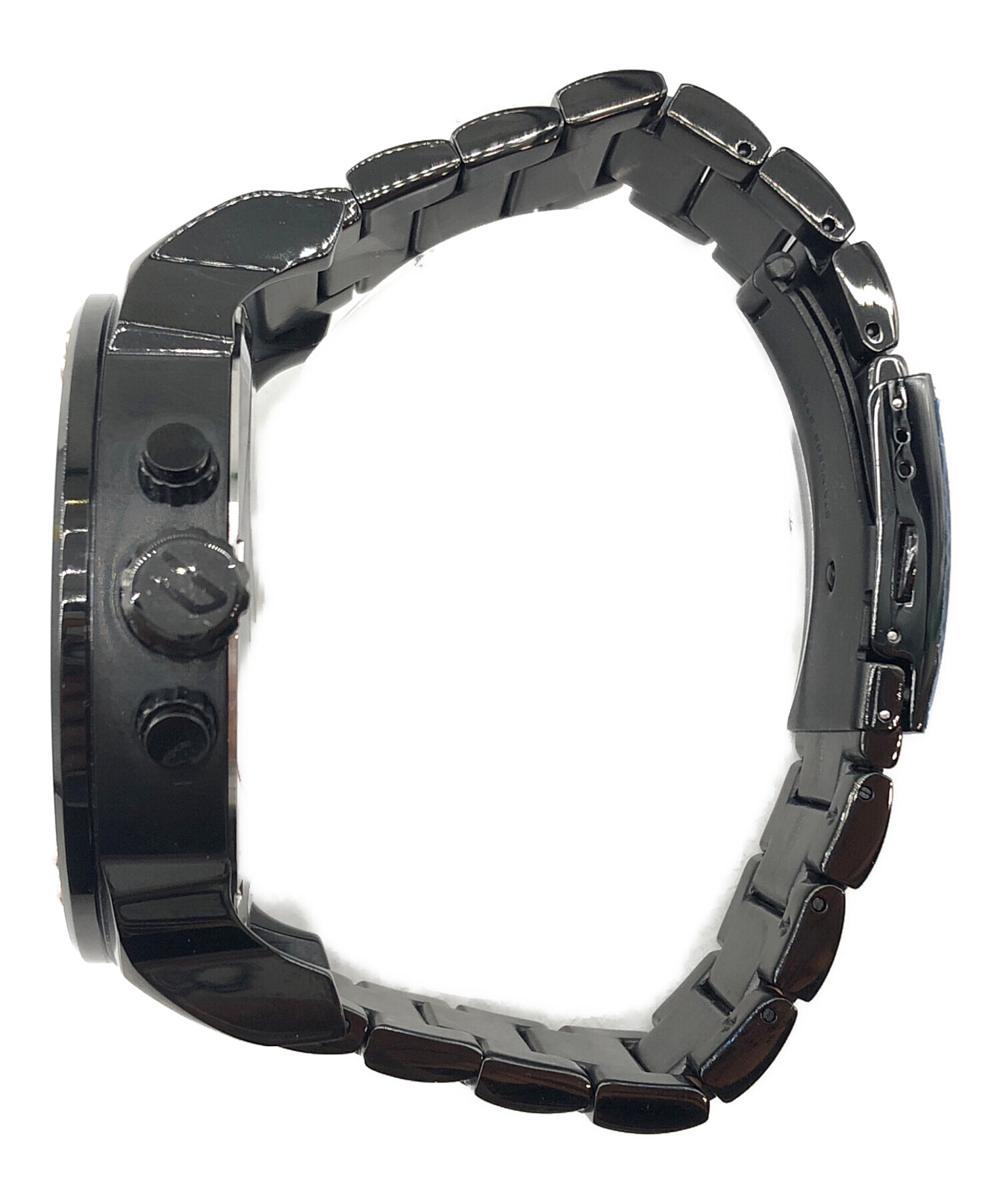 中古・古着通販】DIESEL (ディーゼル) 腕時計 ブラック｜ブランド