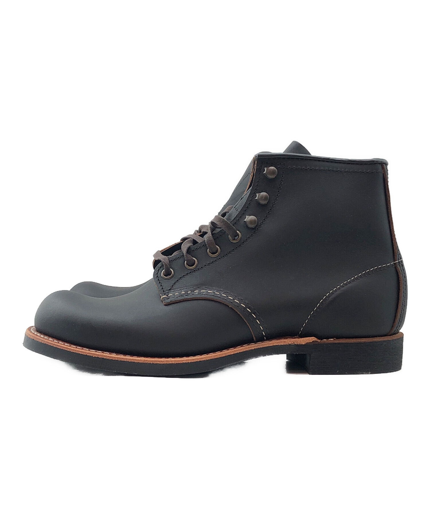 中古・古着通販】RED WING (レッドウィング) ブーツ ブラック サイズ 