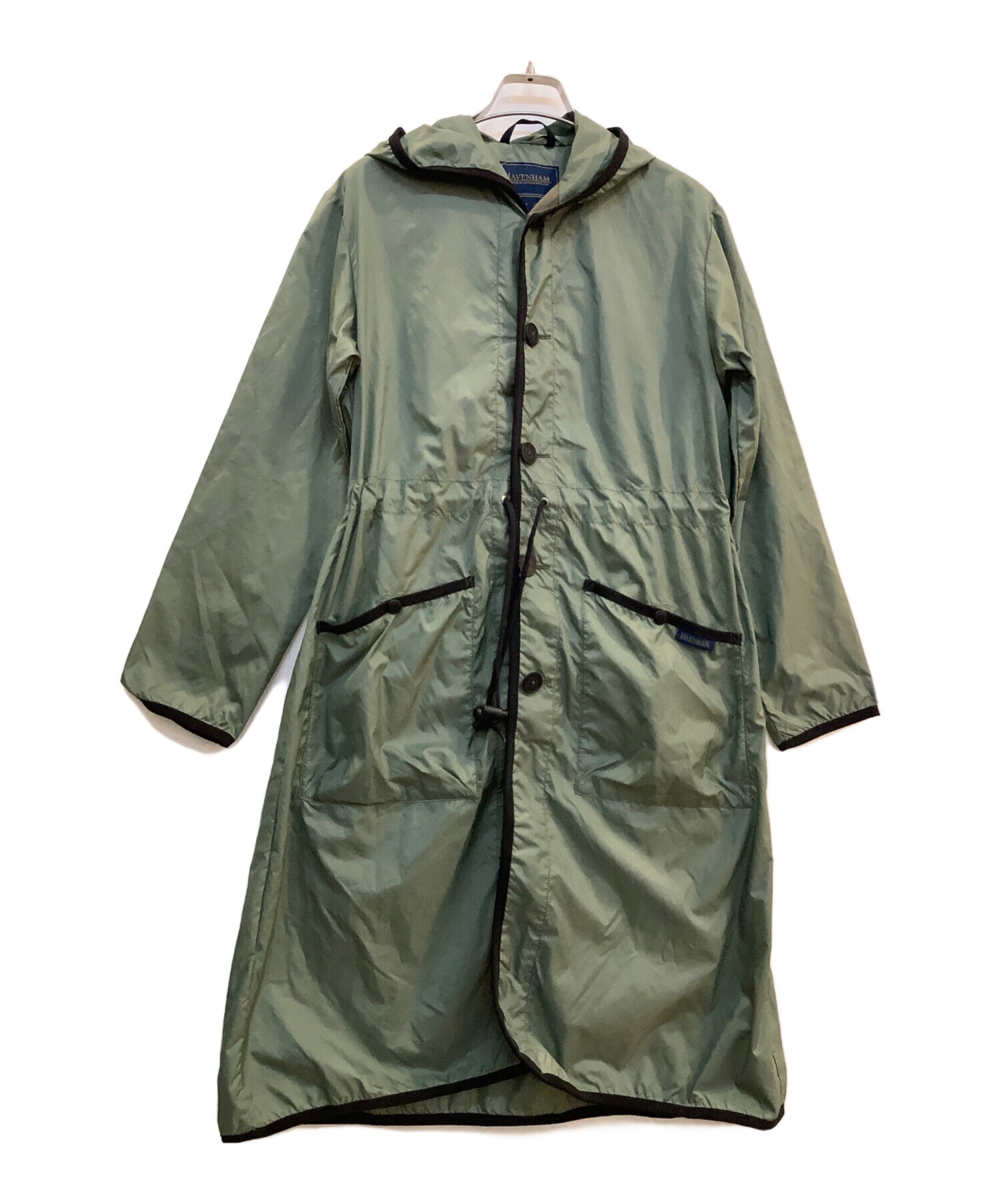中古・古着通販】LAVENHAM (ラベンハム) ナイロンコート グリーン 