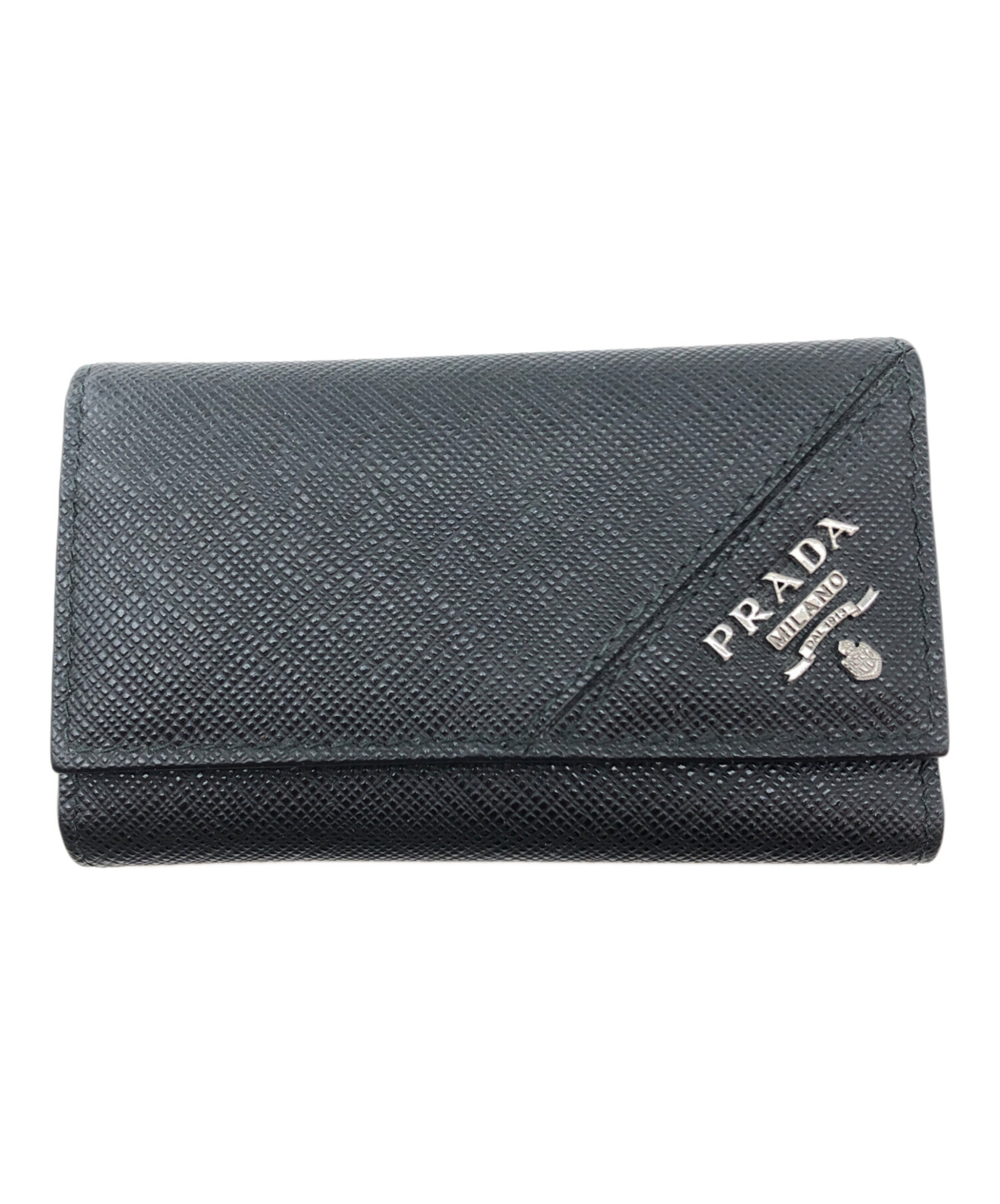 中古・古着通販】PRADA (プラダ) 6連キーケース ブラック｜ブランド