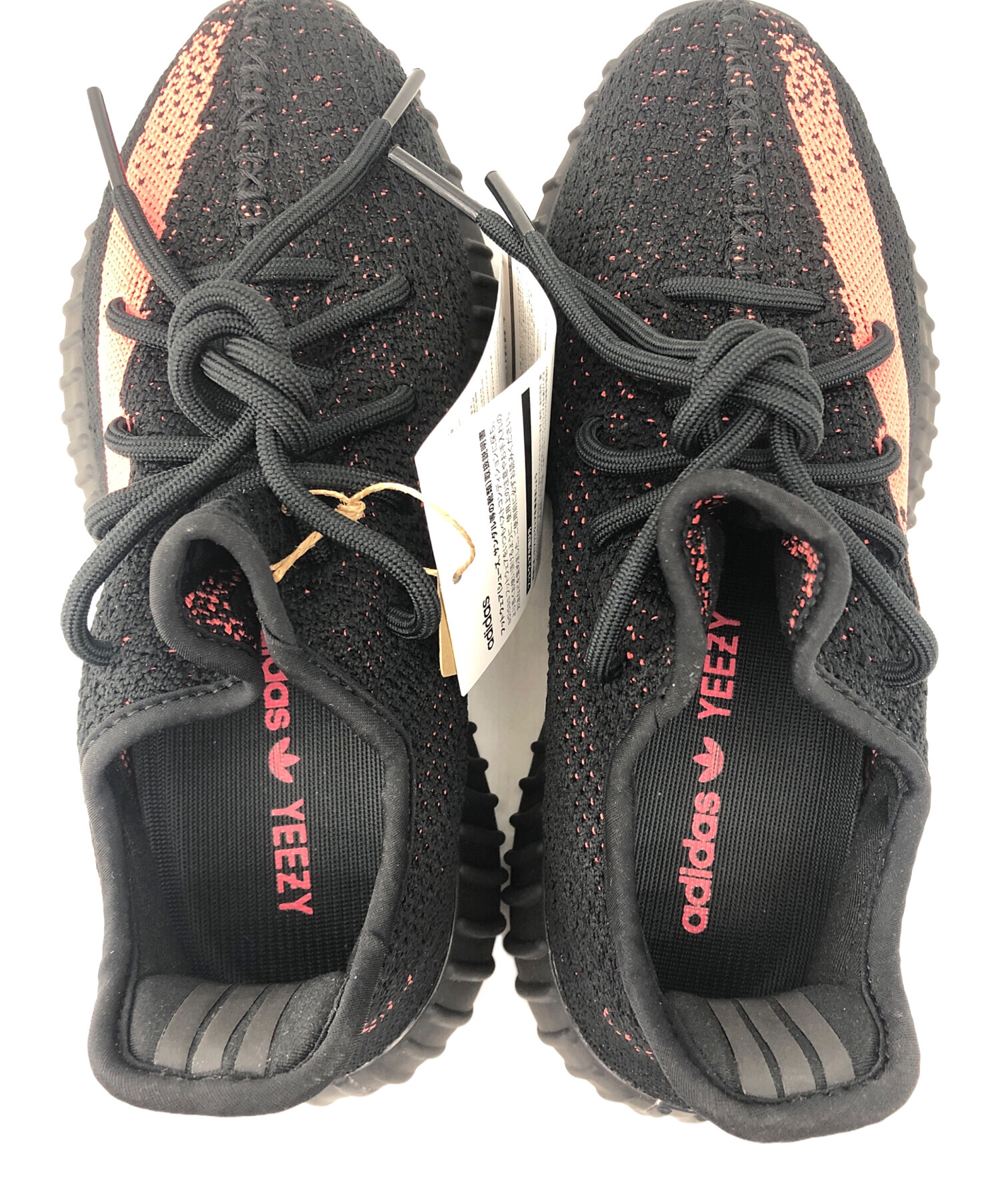 中古・古着通販】adidas (アディダス) スニーカー ブラック×レッド 