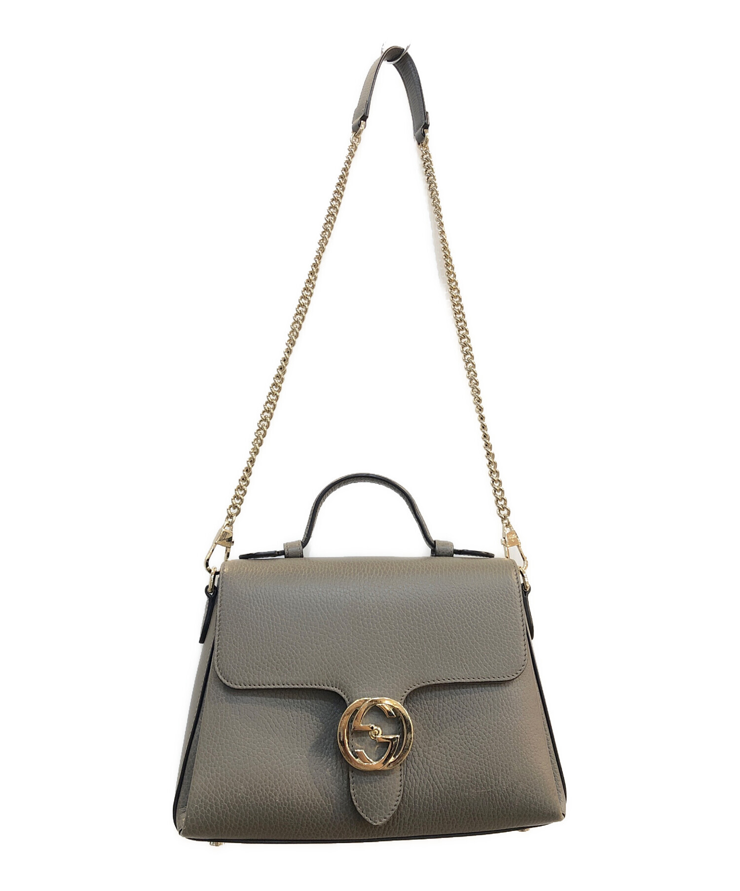 値引 ル*フ様 【最終値下価格】【美品✨】GUCCI グレー ショルダー