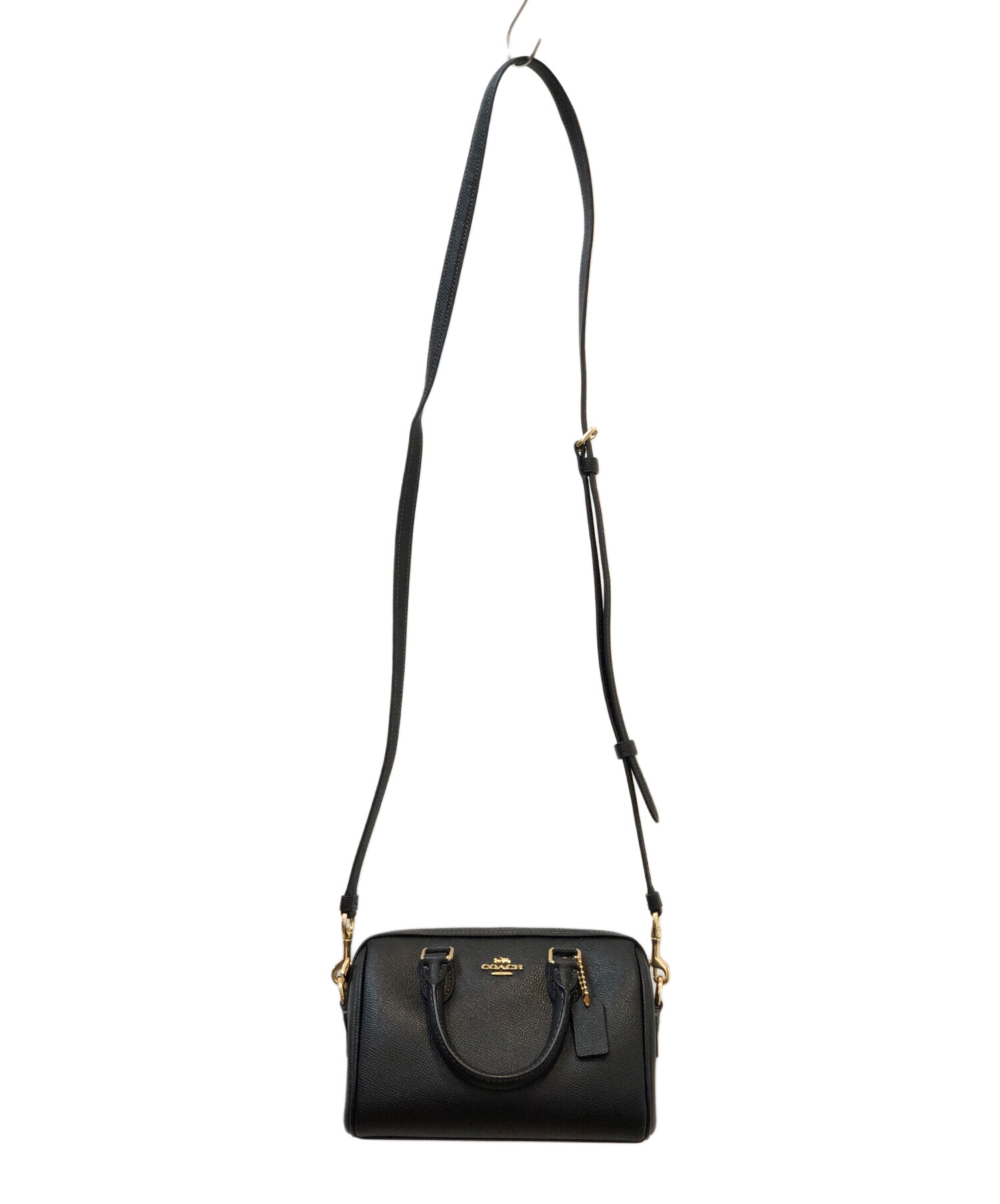 中古・古着通販】COACH (コーチ) 2WAYミニショルダーバッグ ブラック