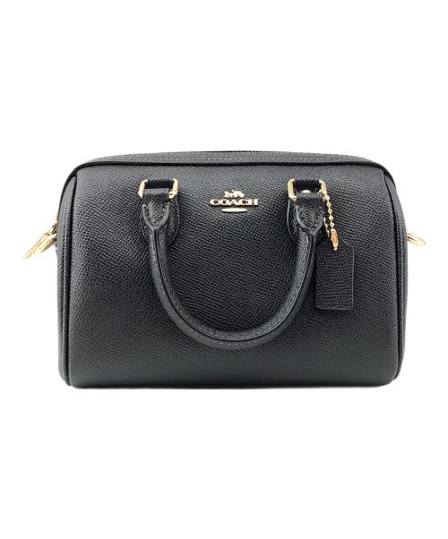 中古・古着通販】COACH (コーチ) 2WAYミニショルダーバッグ ブラック