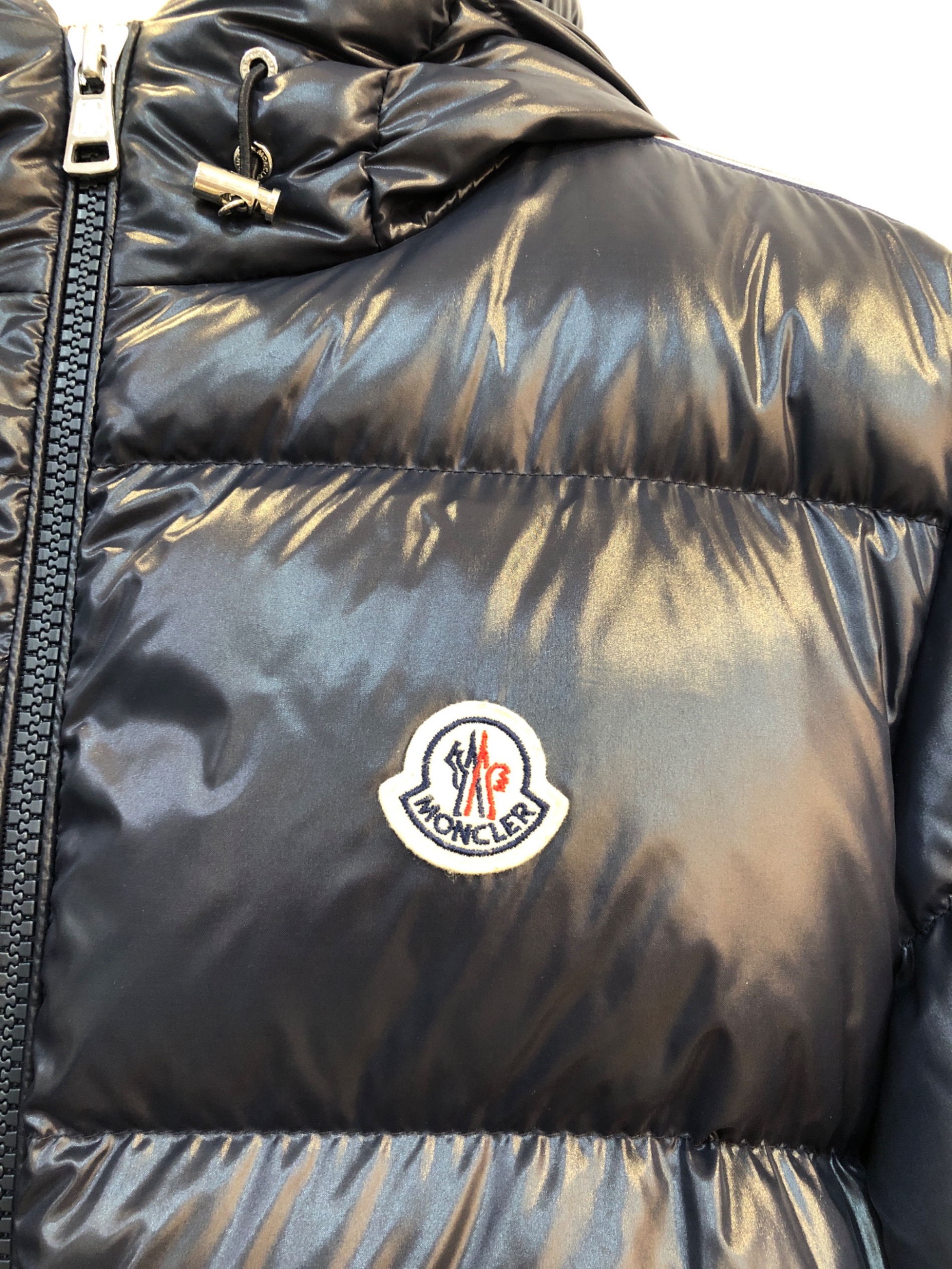 中古・古着通販】MONCLER (モンクレール) ダウンジャケット ネイビー