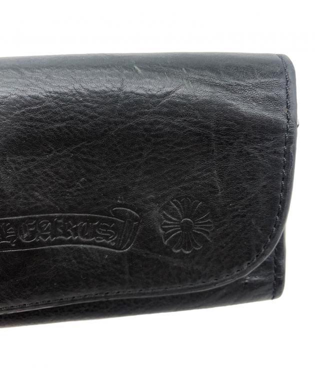 中古・古着通販】CHROME HEARTS (クロムハーツ) レザーメガネケース