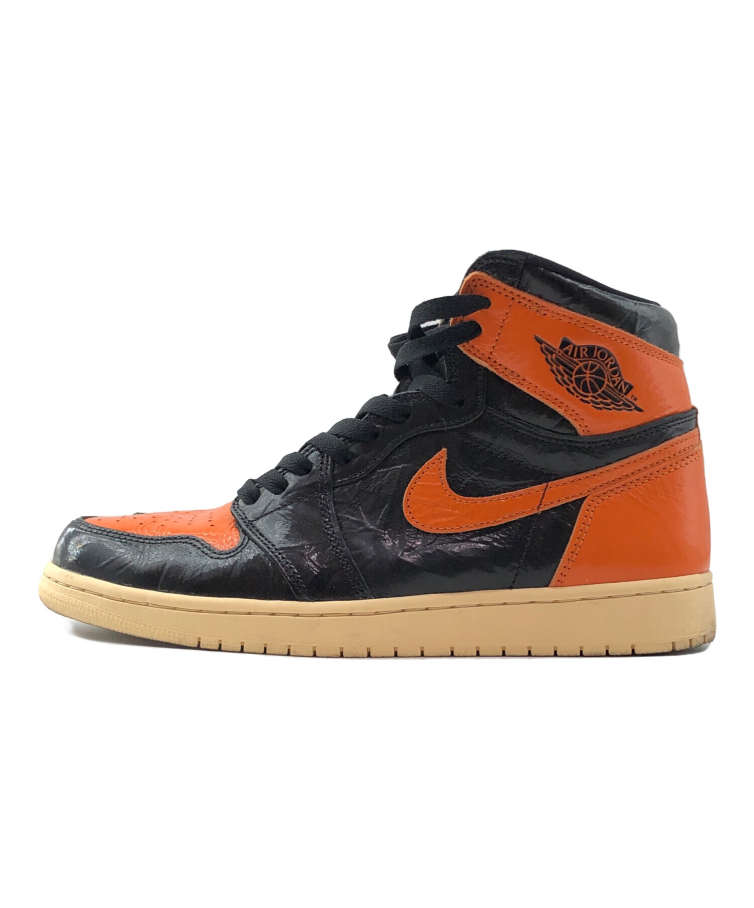 中古・古着通販】NIKE (ナイキ) AIR JORDAN1 RETRO HIGH OG ブラック
