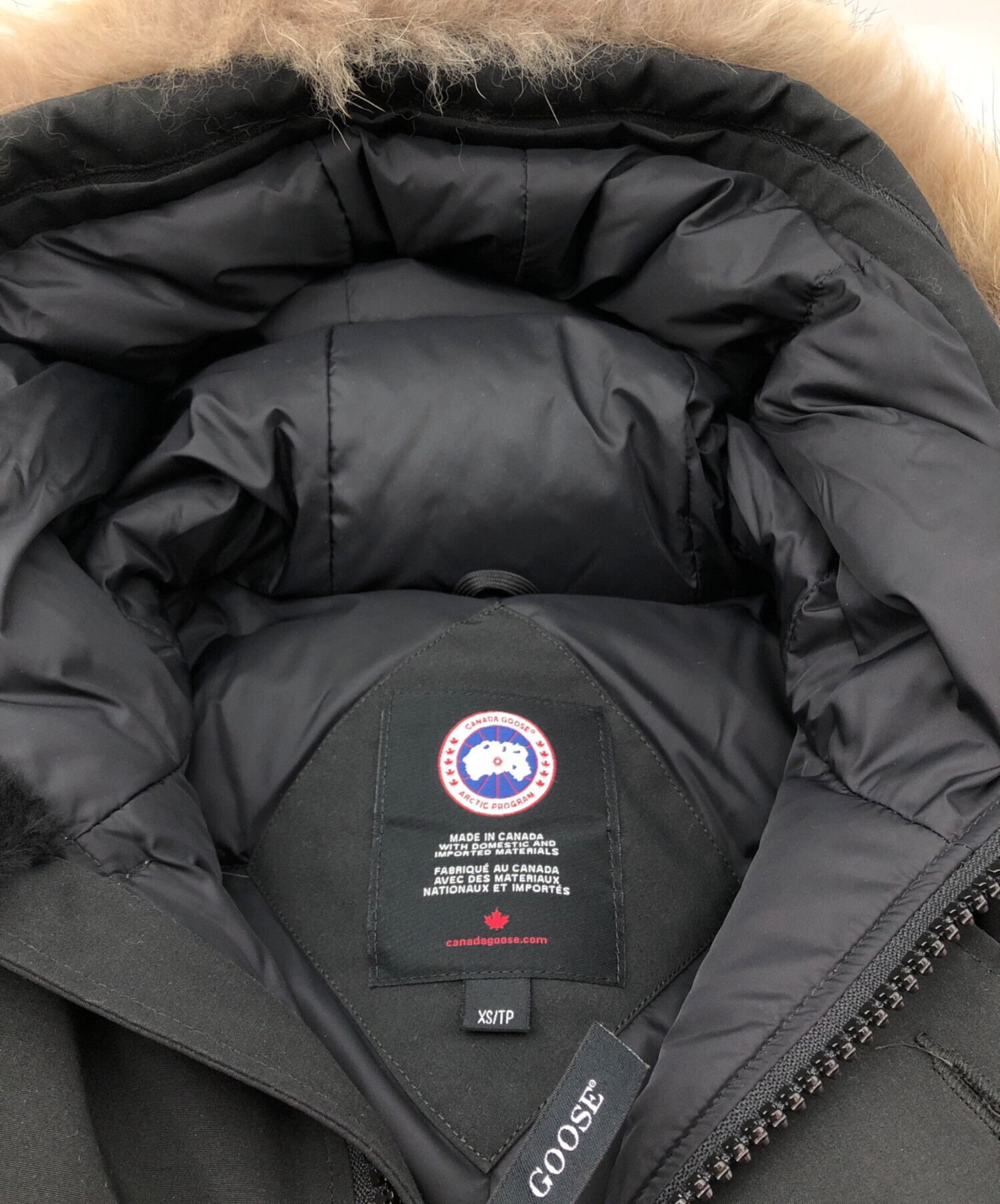 中古・古着通販】CANADA GOOSE (カナダグース) JASPER PARKA ブラック 