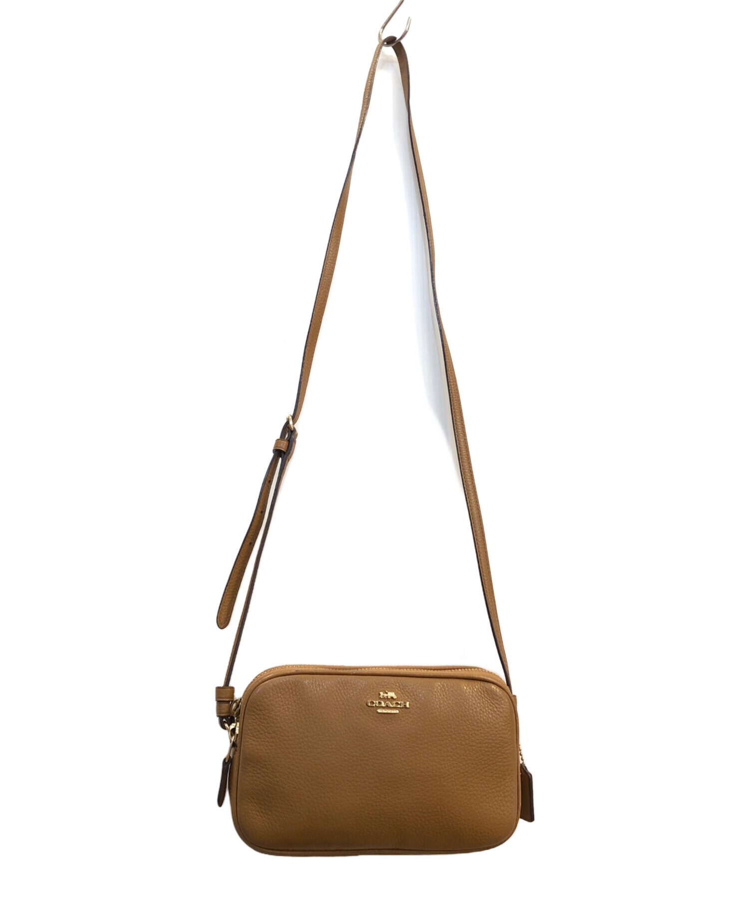 中古・古着通販】COACH (コーチ) ショルダーバッグ ブラウン｜ブランド