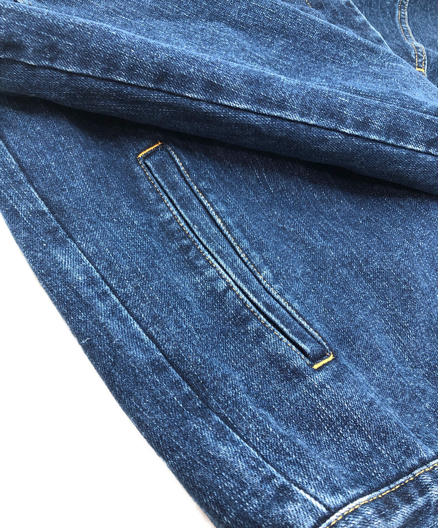 美品】Spick & Span hnst オネスト デニムジャケット ブルーA 美品