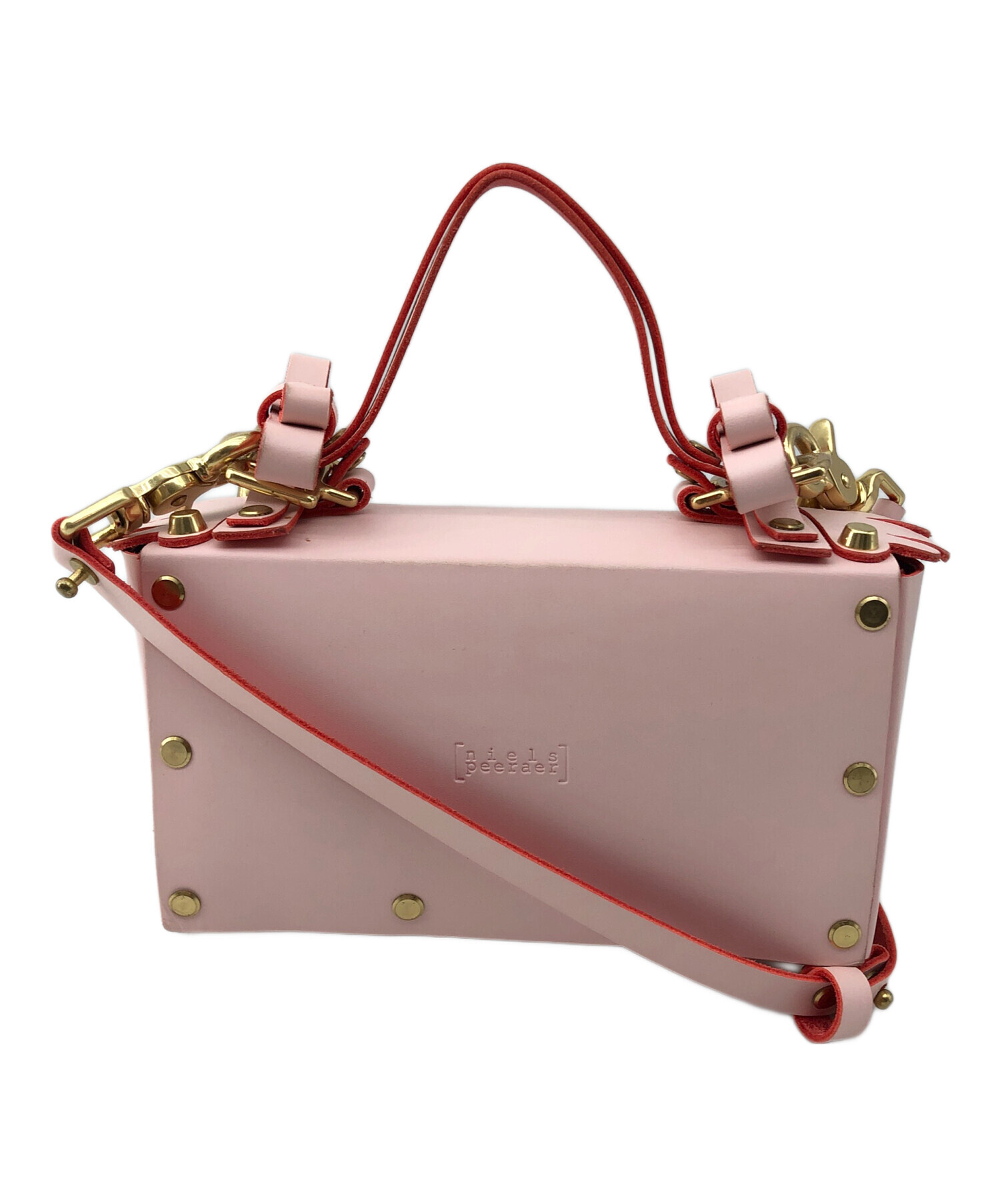 Niels Peeraer ニールスペラール　キャメル　ショルダーバッグ ljPN2WIO5joHwHZFelEbgwIhtcA3cO