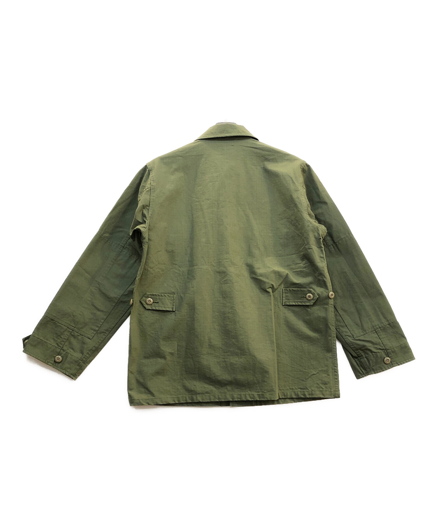 中古・古着通販】A vontade (アボンタージ) ミリタリーシャツ オリーブ 