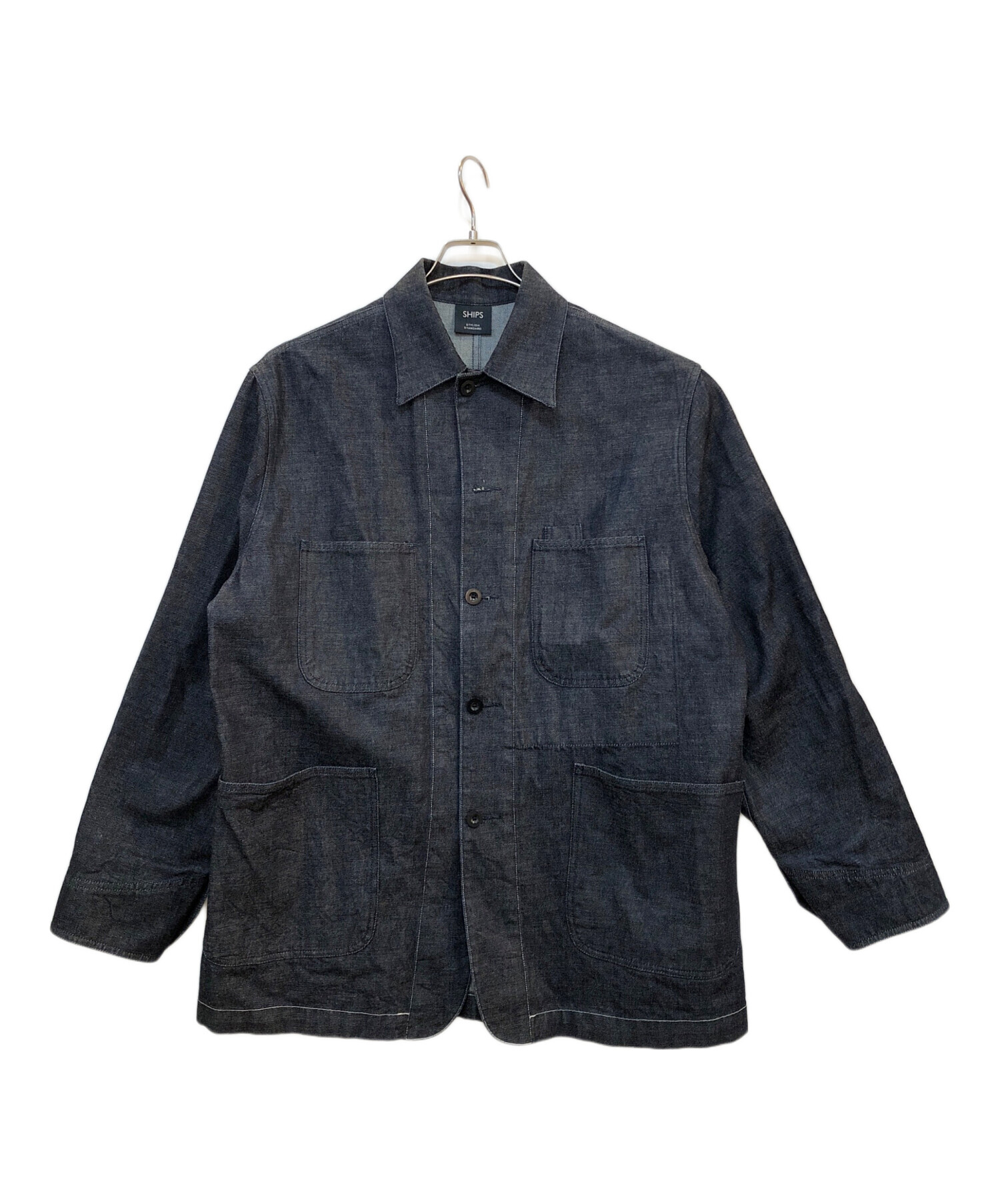 中古・古着通販】SHIPS (シップス) デニムジャケット サイズ:XL 
