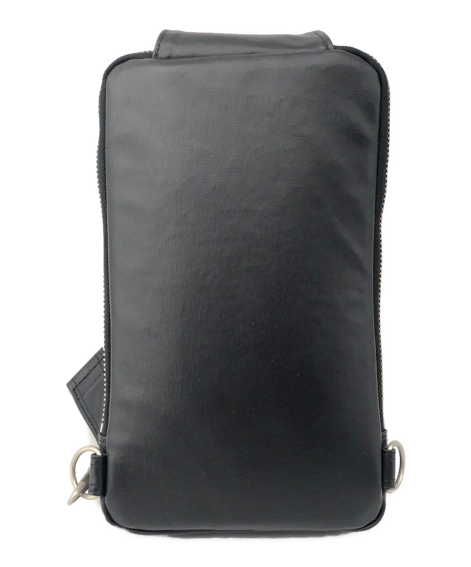 中古・古着通販】PORTER (ポーター) ワンショルダーバッグ ブラック 