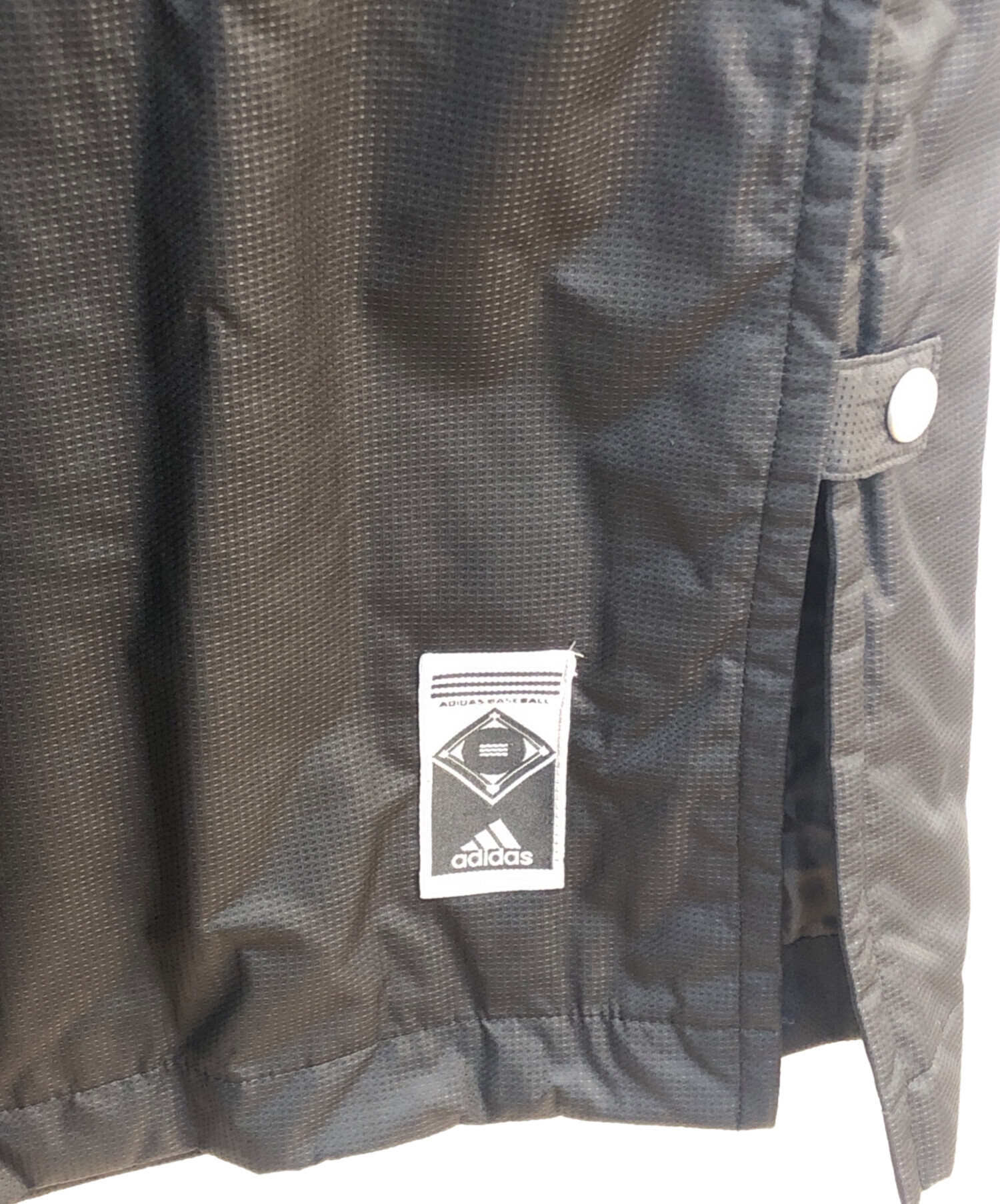 中古・古着通販】adidas (アディダス) ベンチコート ブラック サイズ:O