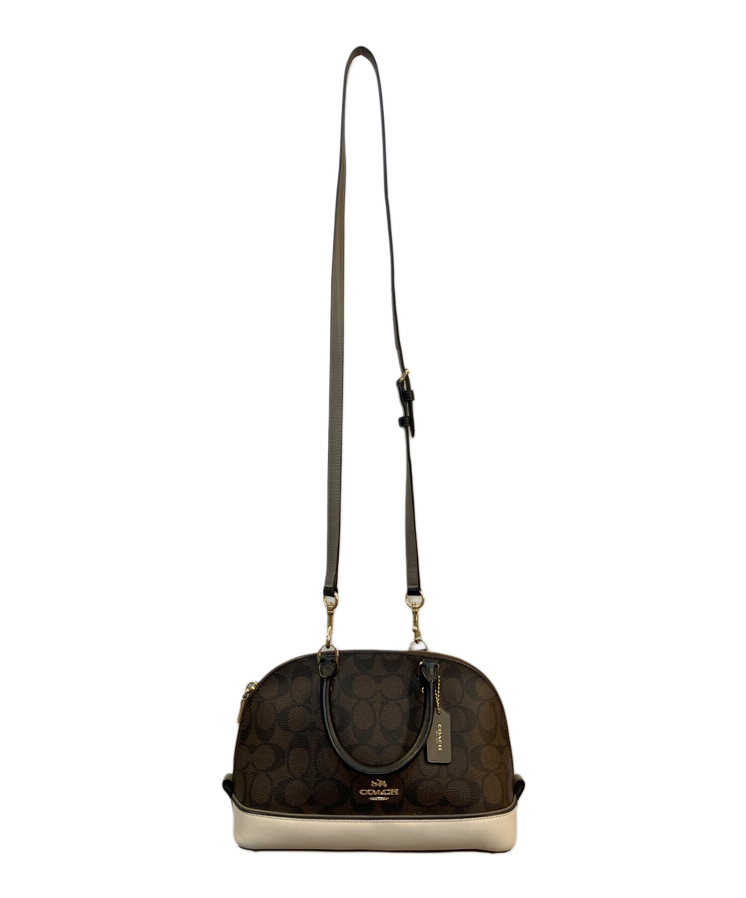 中古・古着通販】COACH (コーチ) 2WAYショルダーバッグ ブラウン