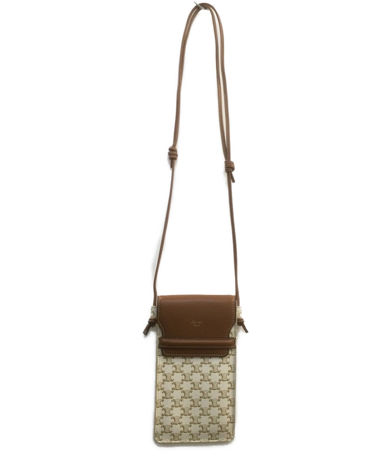 中古・古着通販】CELINE (セリーヌ) トリオンフキャンバスモバイル