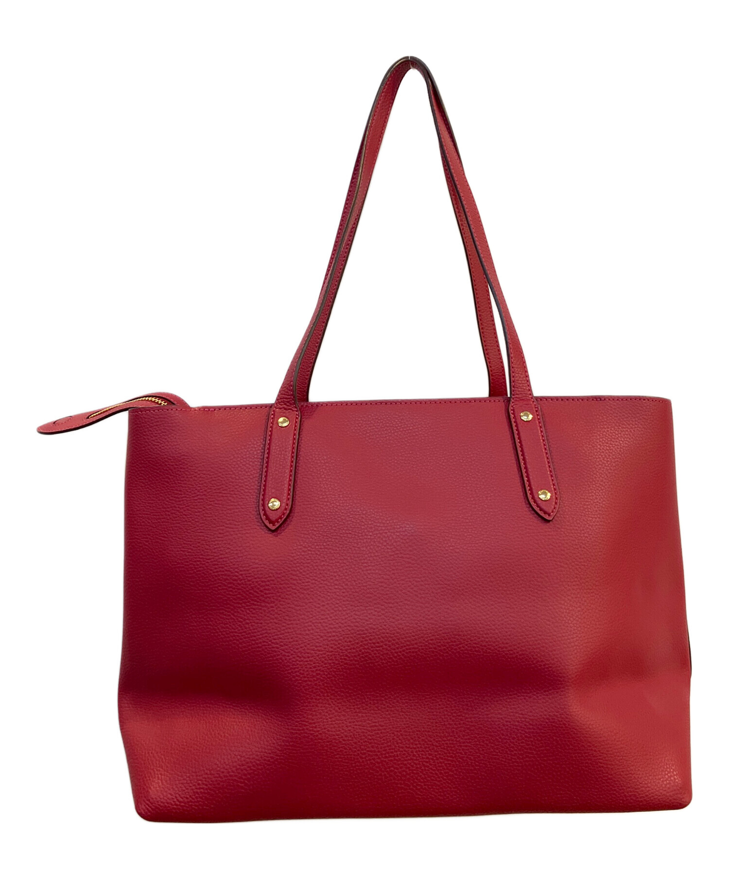 中古・古着通販】COACH (コーチ) トートバッグ レッド｜ブランド・古着