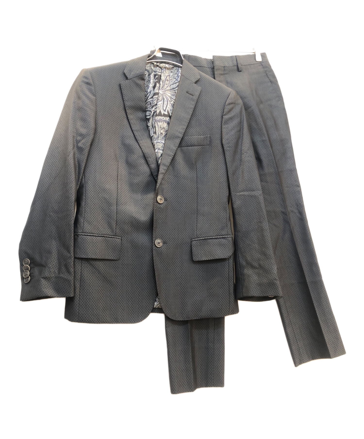 中古・古着通販】ETRO (エトロ) セットアップスーツ グレー サイズ