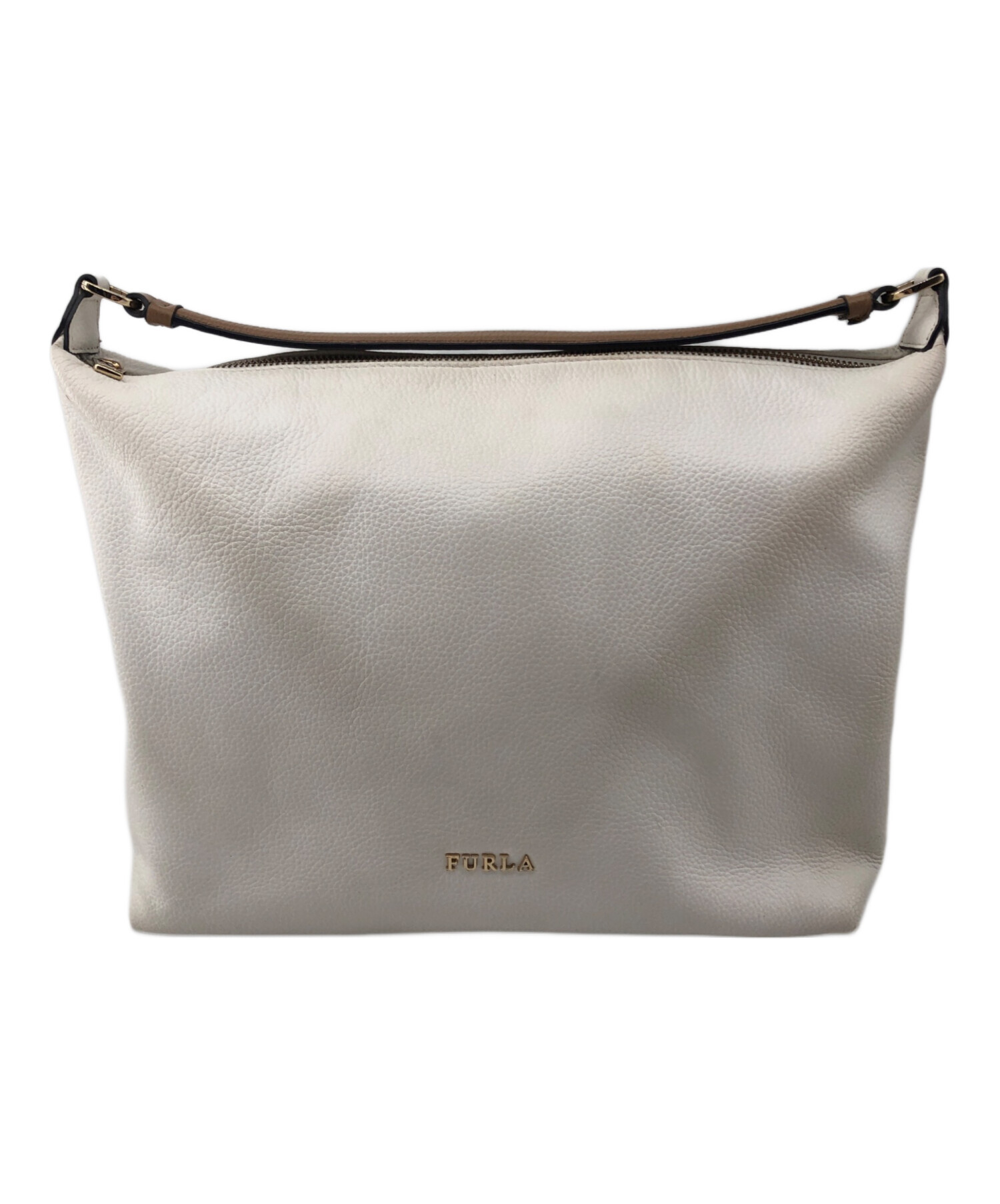 中古・古着通販】FURLA (フルラ) ショルダーバッグ ホワイト サイズ 