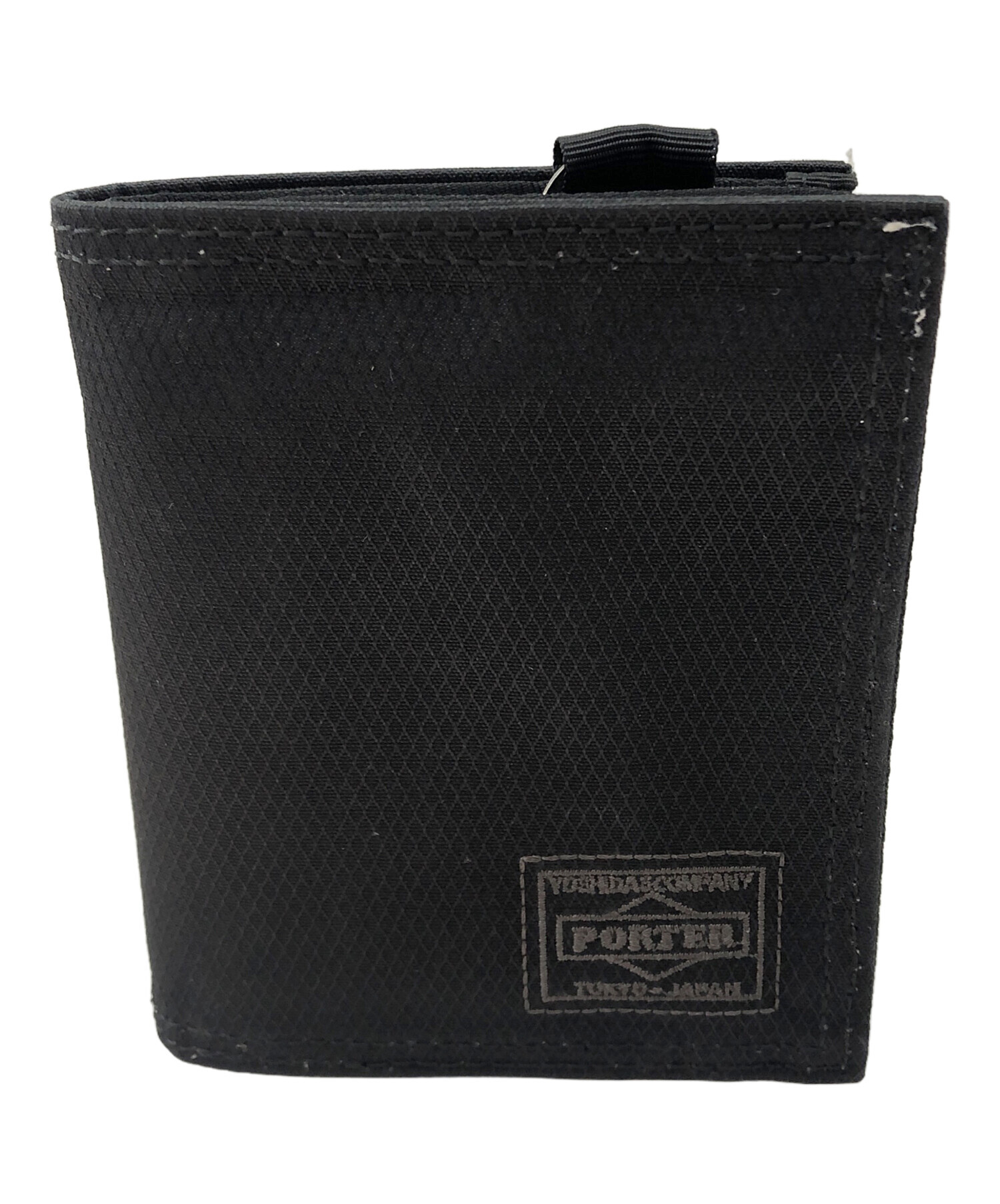 PORTER ポーター 財布・ケース - 黒 【古着】【中古】 中古・古着通販】PORTER (ポーター) 2つ折り財布 ブラック｜ブランド