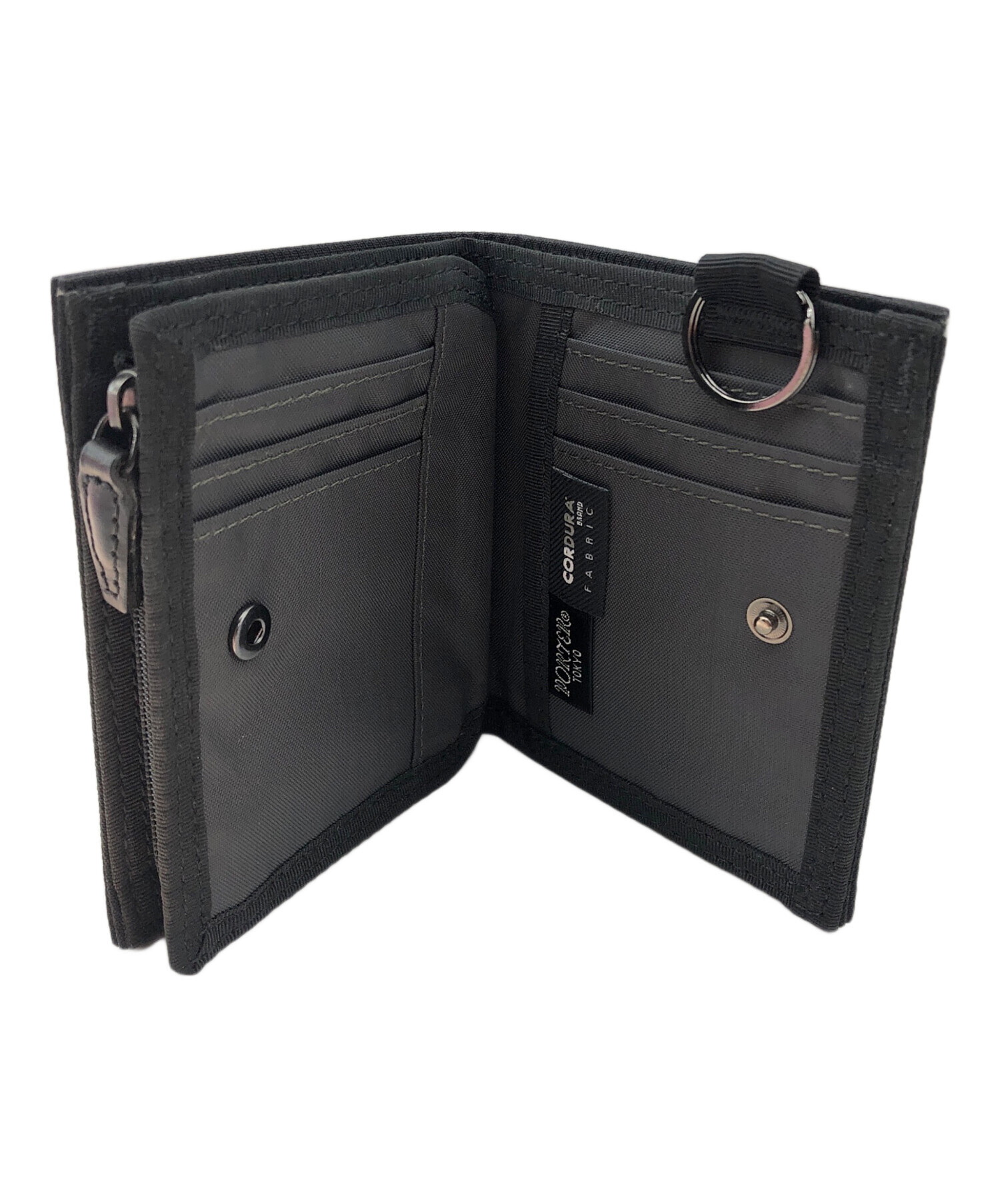 PORTER 二つ折り財布 未使用品 中古・古着通販】PORTER (ポーター) 2つ折り財布 ブラック｜ブランド
