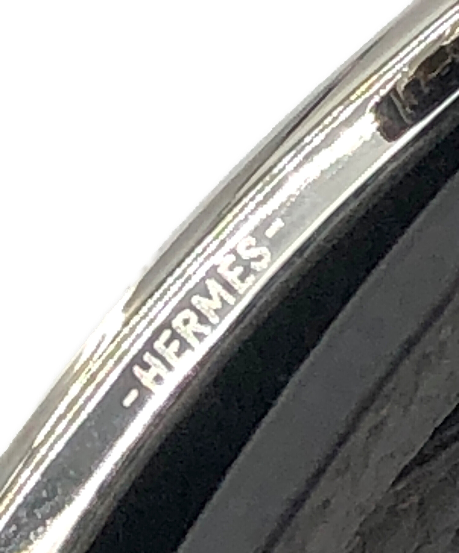 中古・古着通販】HERMES (エルメス) レザーベルト ブラック サイズ