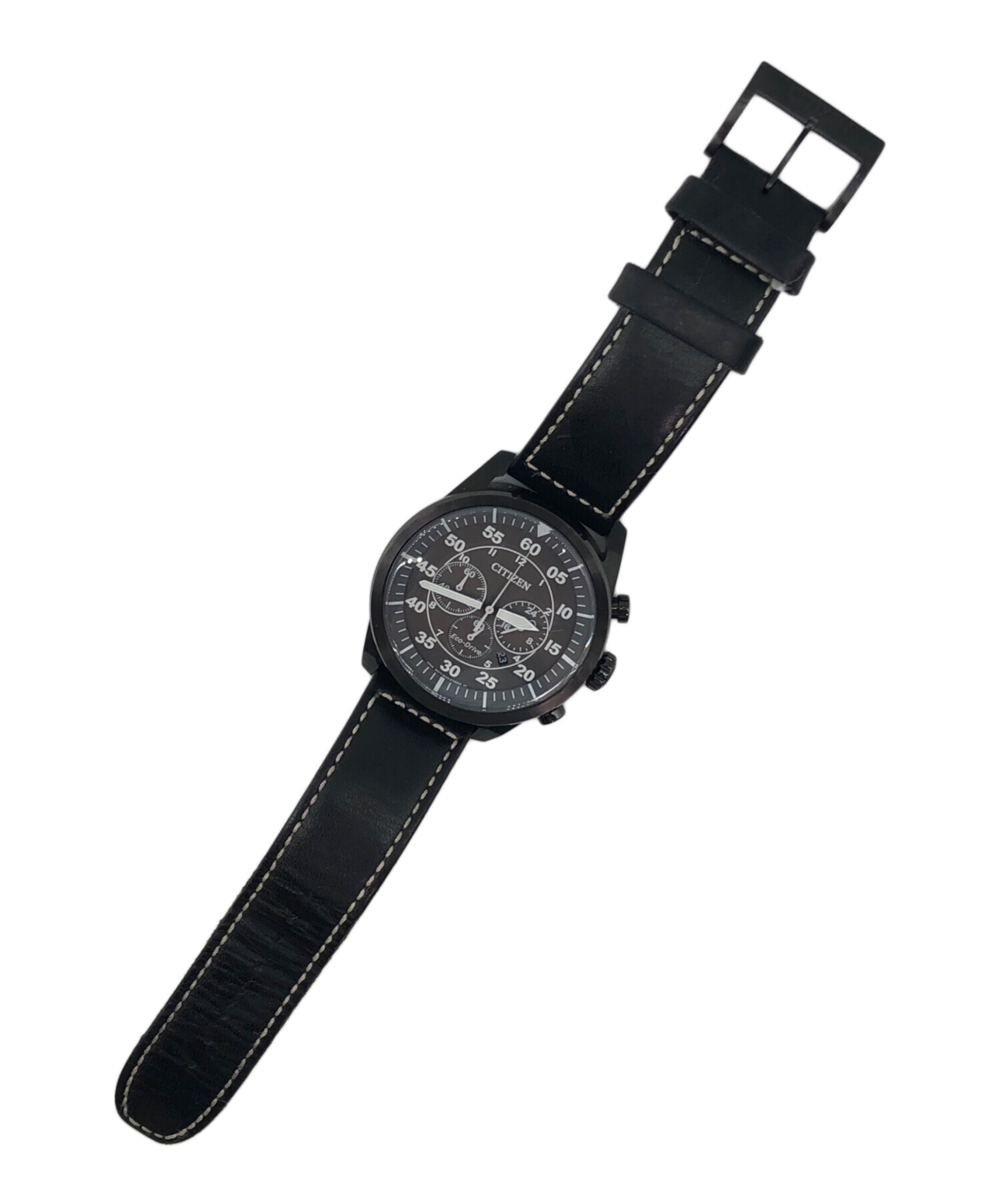 中古・古着通販】CITIZEN (シチズン) クロノグラフ エコドライブ ワン