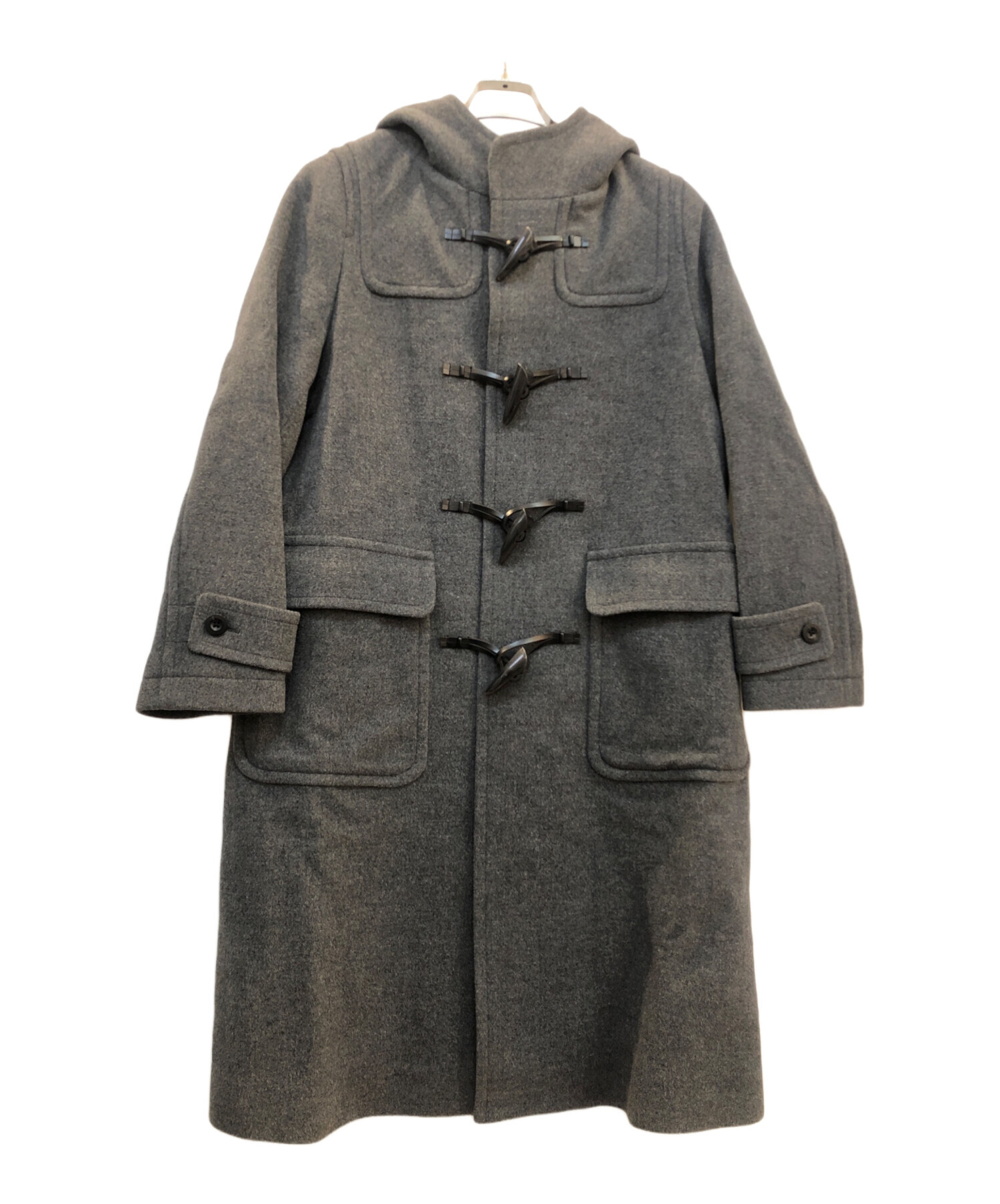 中古・古着通販】MACPHEE (マカフィー) ダッフルコート グレー サイズ