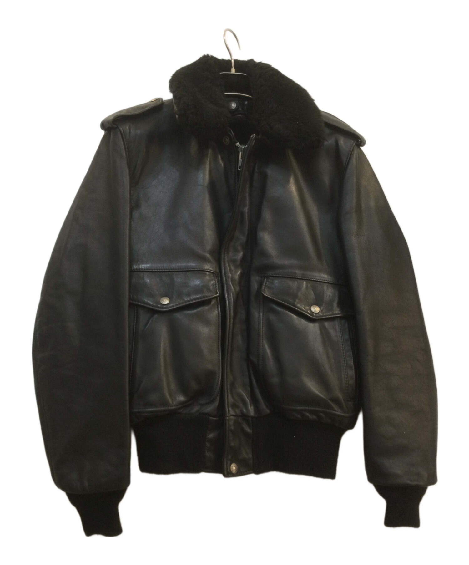 中古・古着通販】Schott (ショット) フライトジャケット ブラック