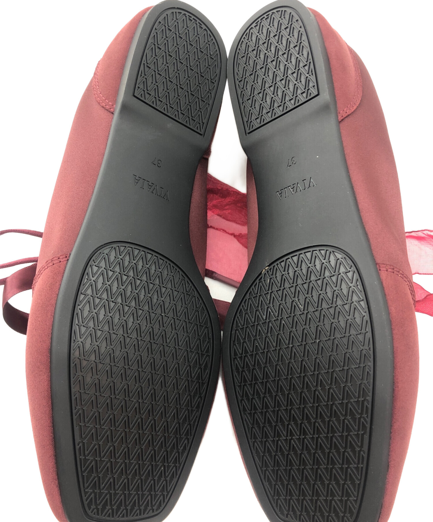 中古・古着通販】VIVAIA (ビバイア) リボンフラットシューズ レッド