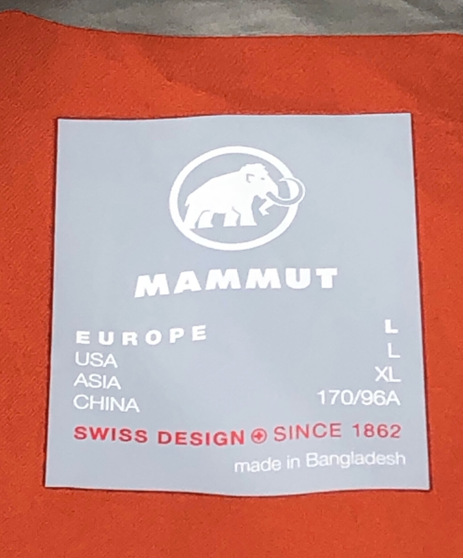中古・古着通販】MAMMUT (マムート) マウンテンパーカー オレンジ