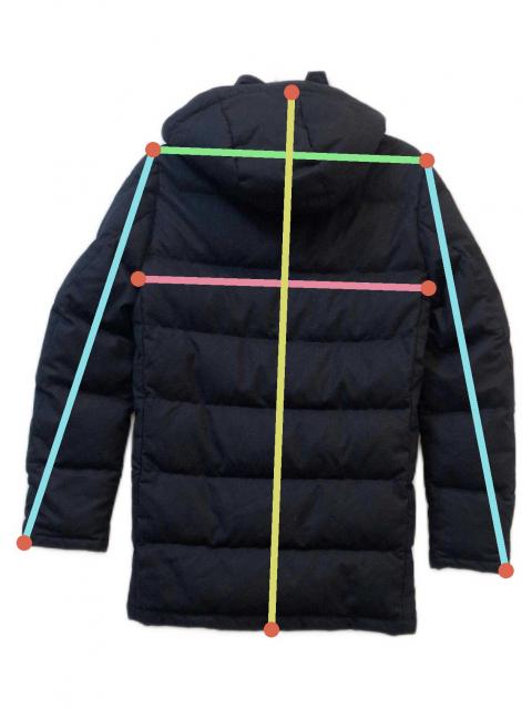 【試着のみ】マッキントッシュ/ダウンジャケット/ナイロン/ネイビー/42 中古・古着通販】MACKINTOSH (マッキントッシュ) ダウンジャケット