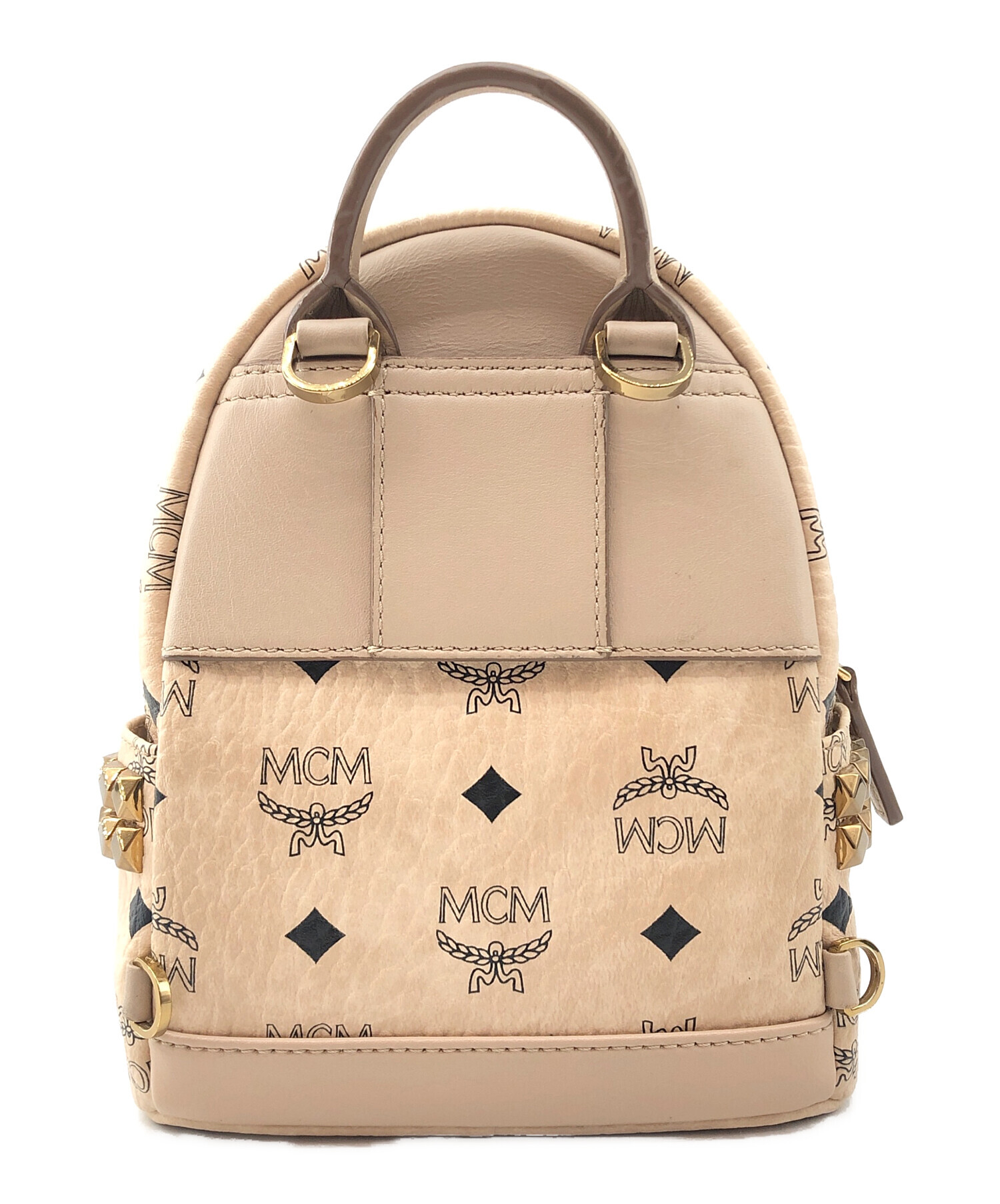 中古・古着通販】MCM (エムシーエム) スタッズリュック スターク