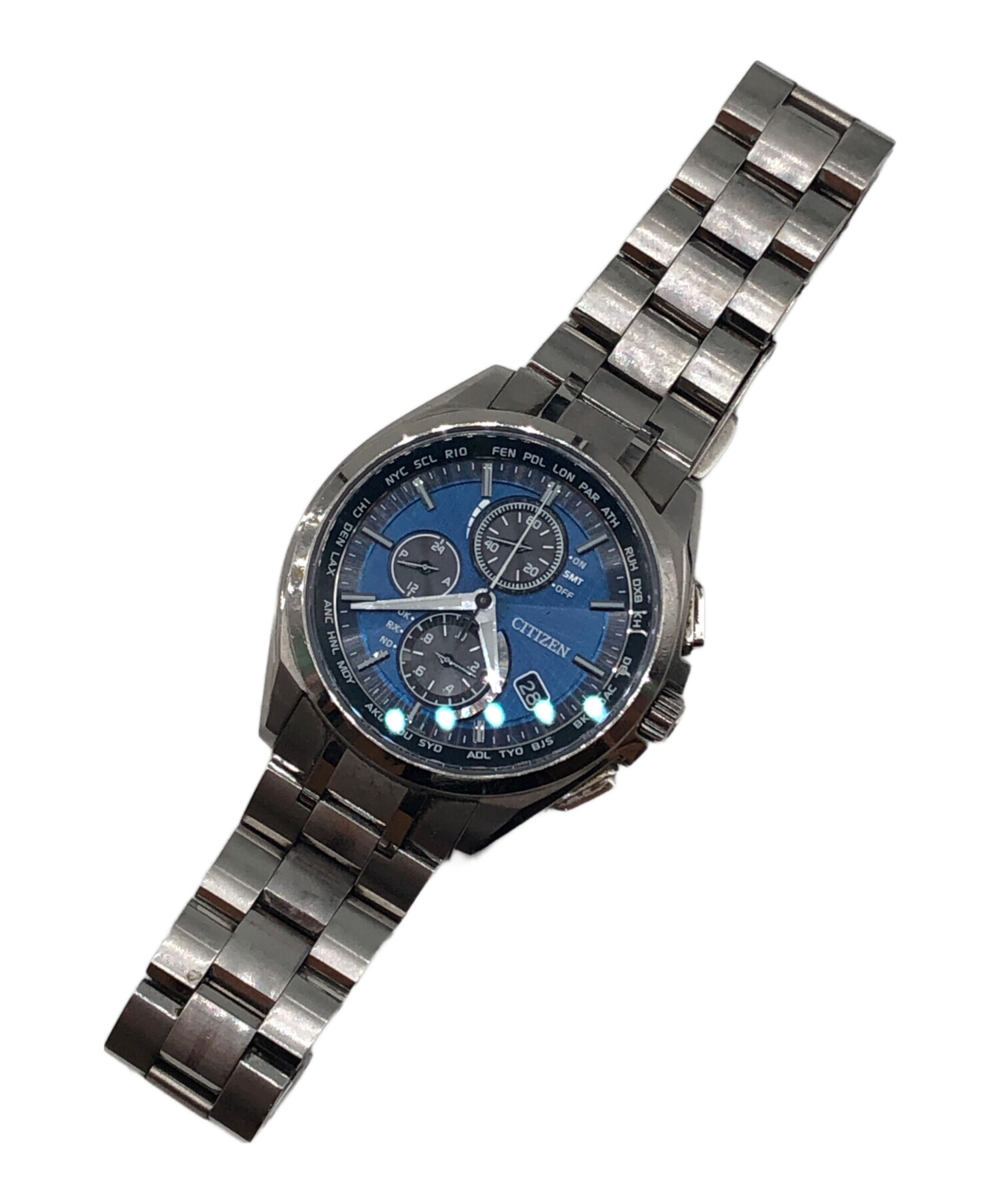 中古・古着通販】CITIZEN (シチズン) クロノグラフ アテッサ｜ブランド 