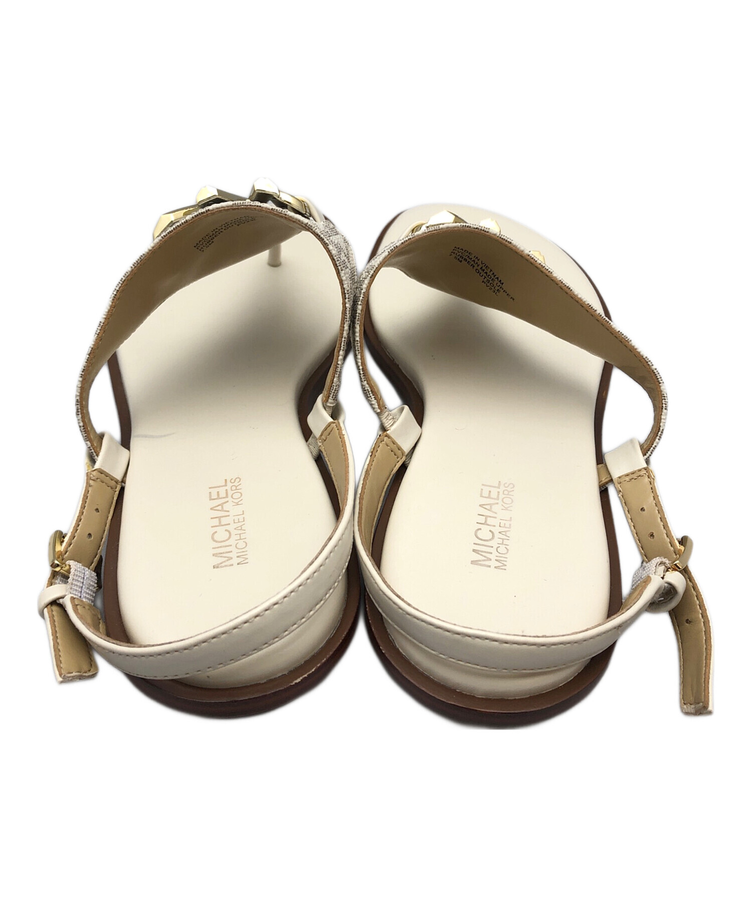 中古・古着通販】MICHAEL KORS (マイケルコース) サンダル アイボリー