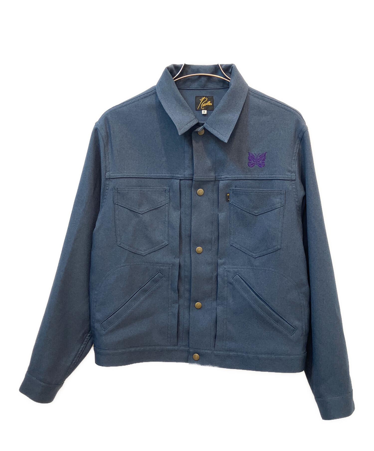 中古・古着通販】Needles (ニードルズ) Penny Jean Jacket ネイビー