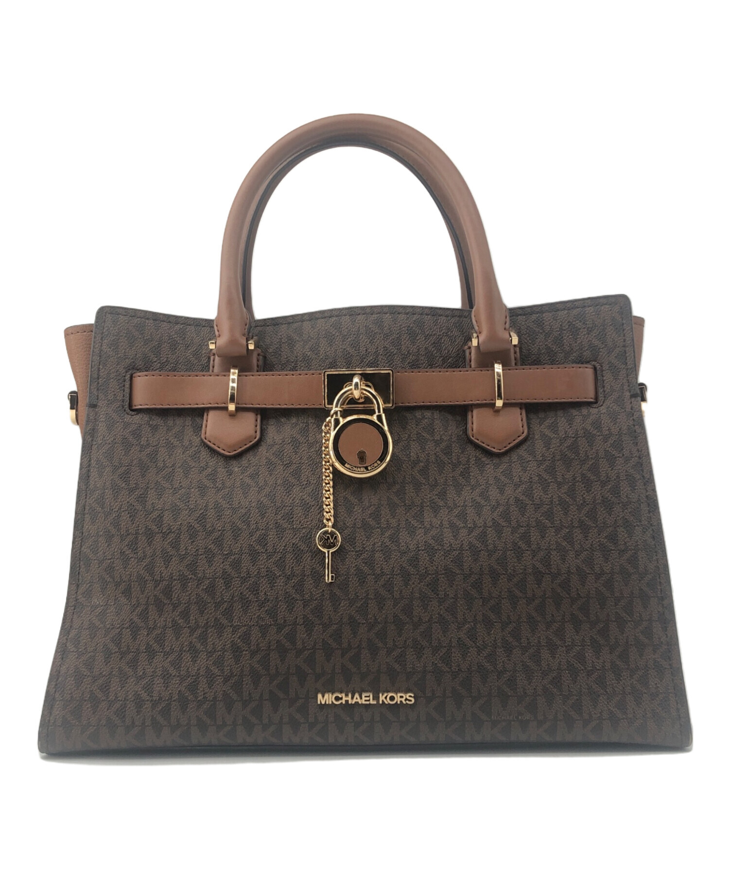 中古・古着通販】MICHAEL KORS (マイケル・コース) バッグ ブラウン 