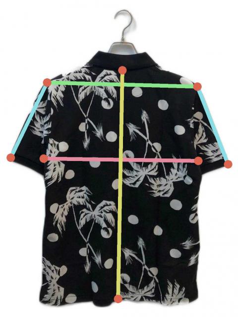 中古・古着通販】Sun Surf (サンサーフ) ポロシャツ ブラック サイズ:M