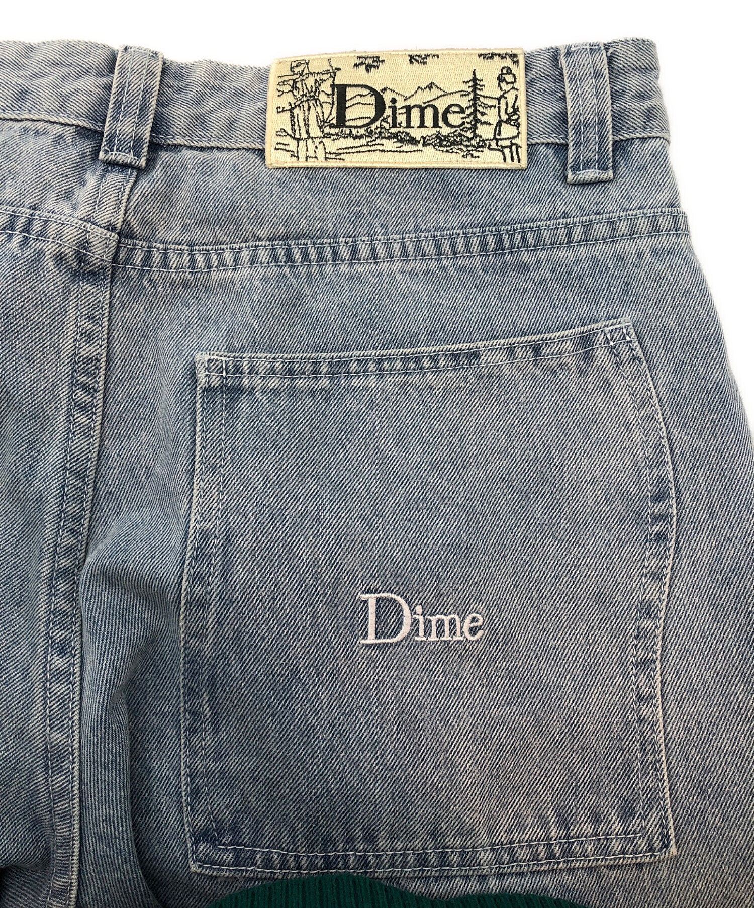 中古・古着通販】Dime (ダイム) デニムパンツ スカイブルー サイズ:L