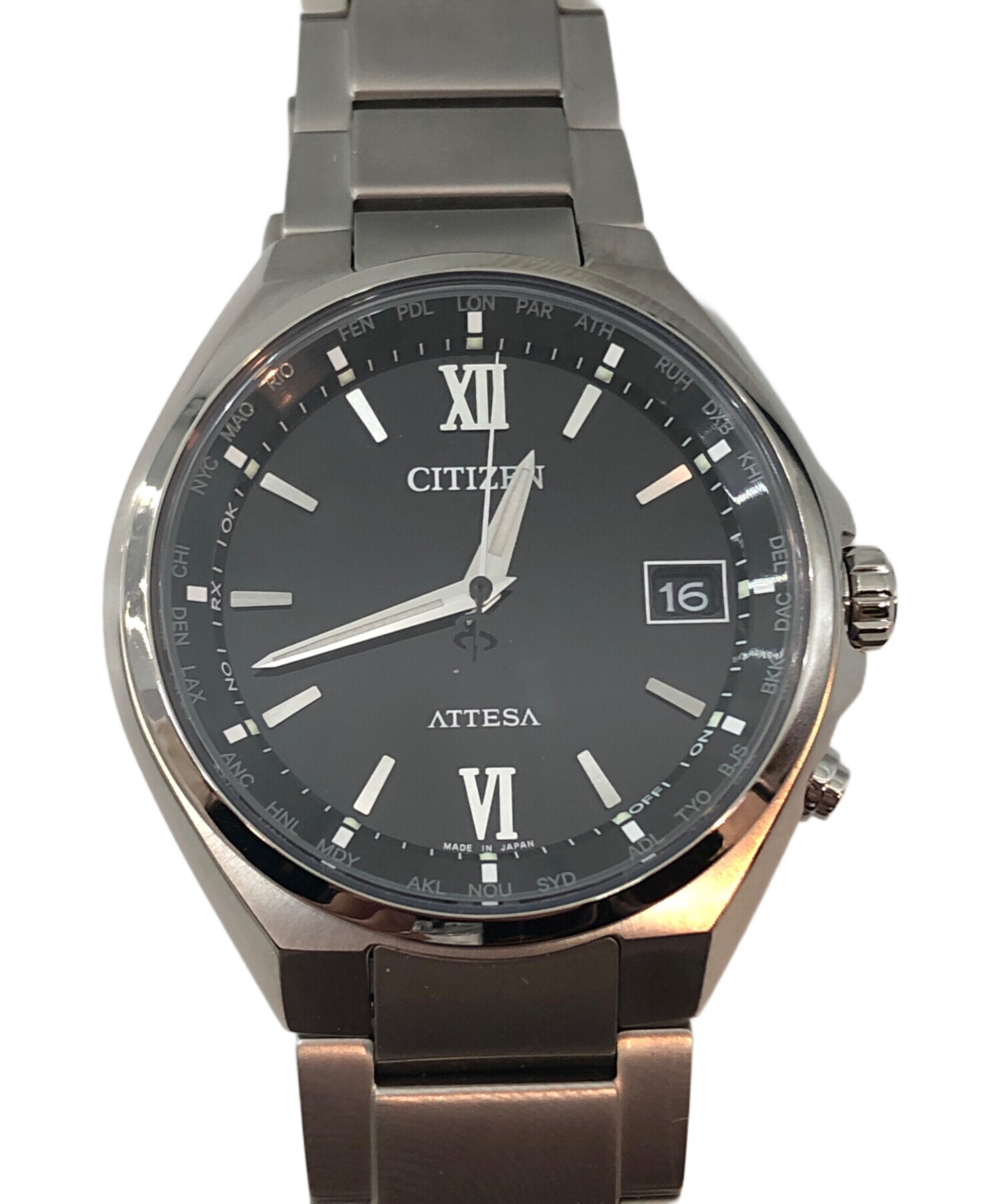 アテッサ CITIZEN H149-S125626 腕時計 ソーラー - Size ブラック