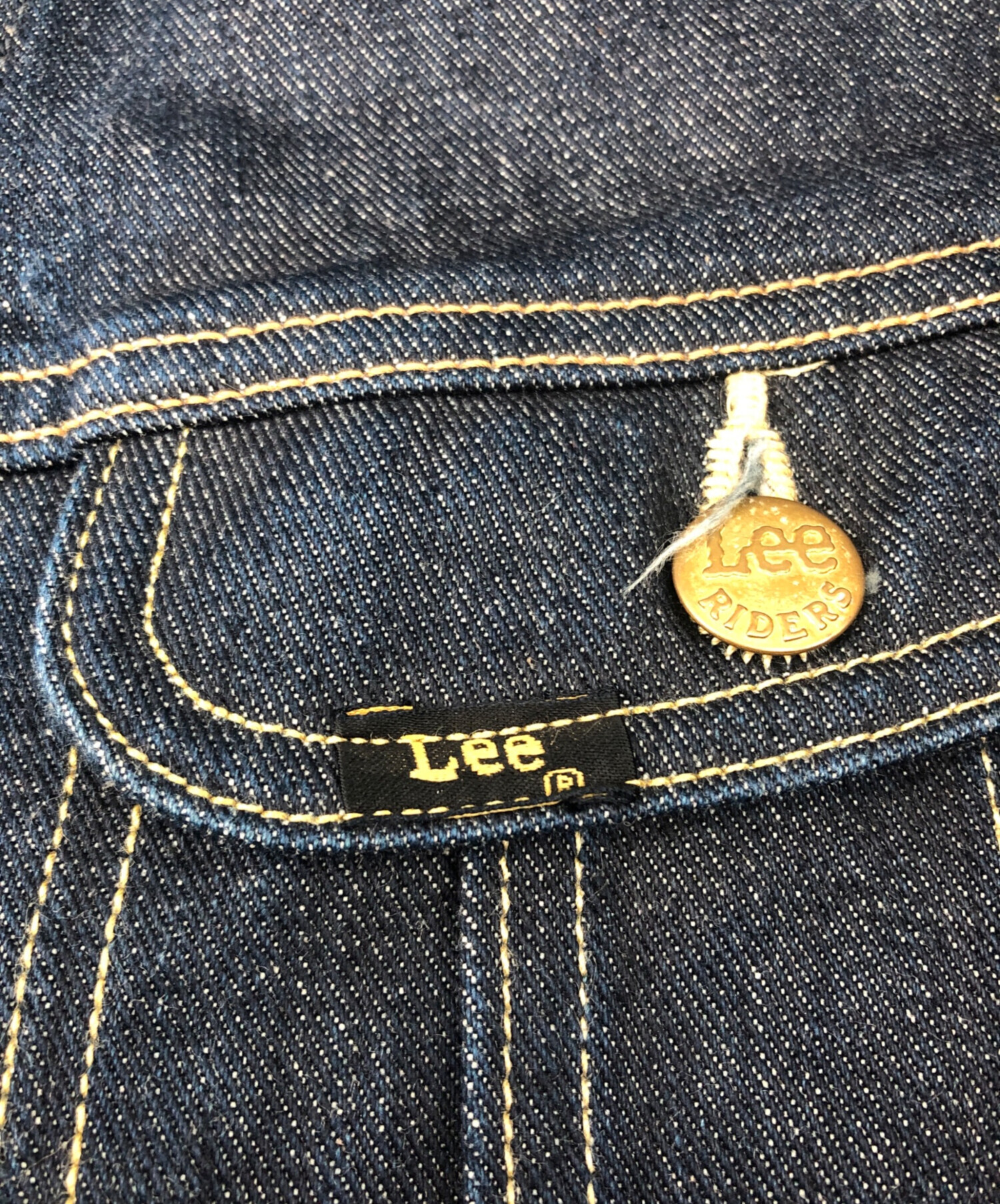 中古・古着通販】LEE (リー) デニムジャケット インディゴ サイズ:M 