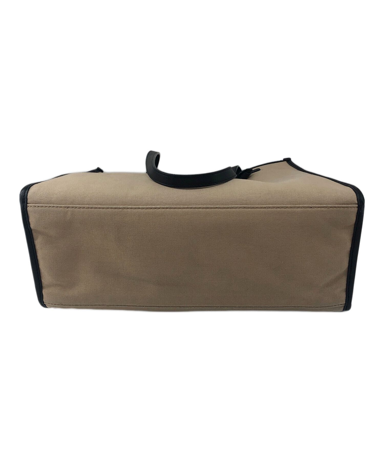SALE‼️GIANNI CHIARINI トートバッグ ベージュ/ブラック 中古・古着通販】GIANNI CHIARINI (ジャンニ キアリーニ) トートバッグ