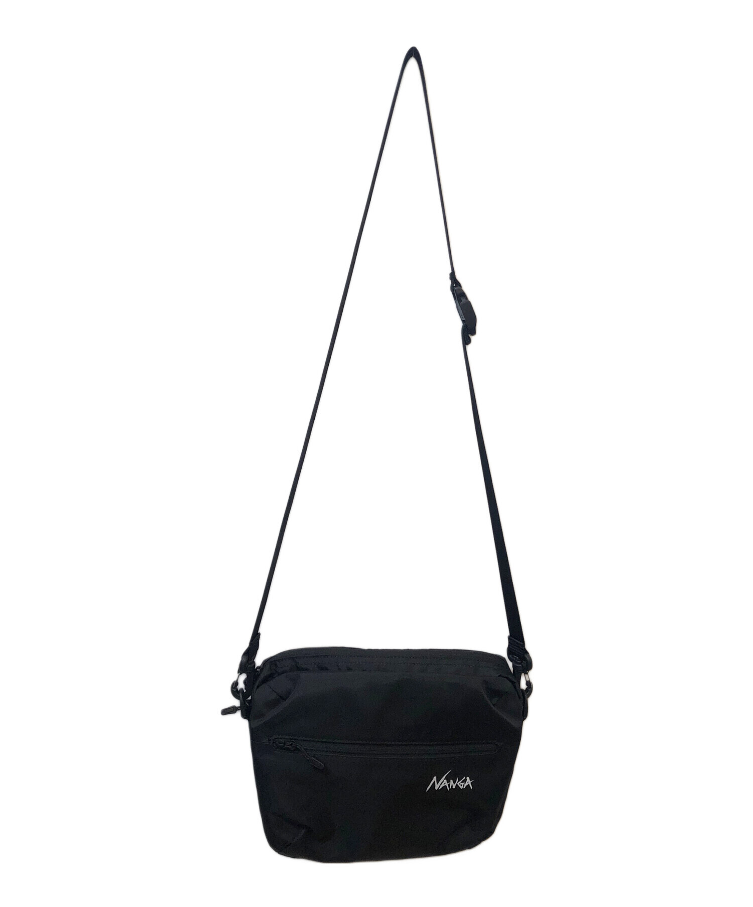 中古・古着通販】NANGA (ナンガ) ショルダーバッグ ブラック｜ブランド 